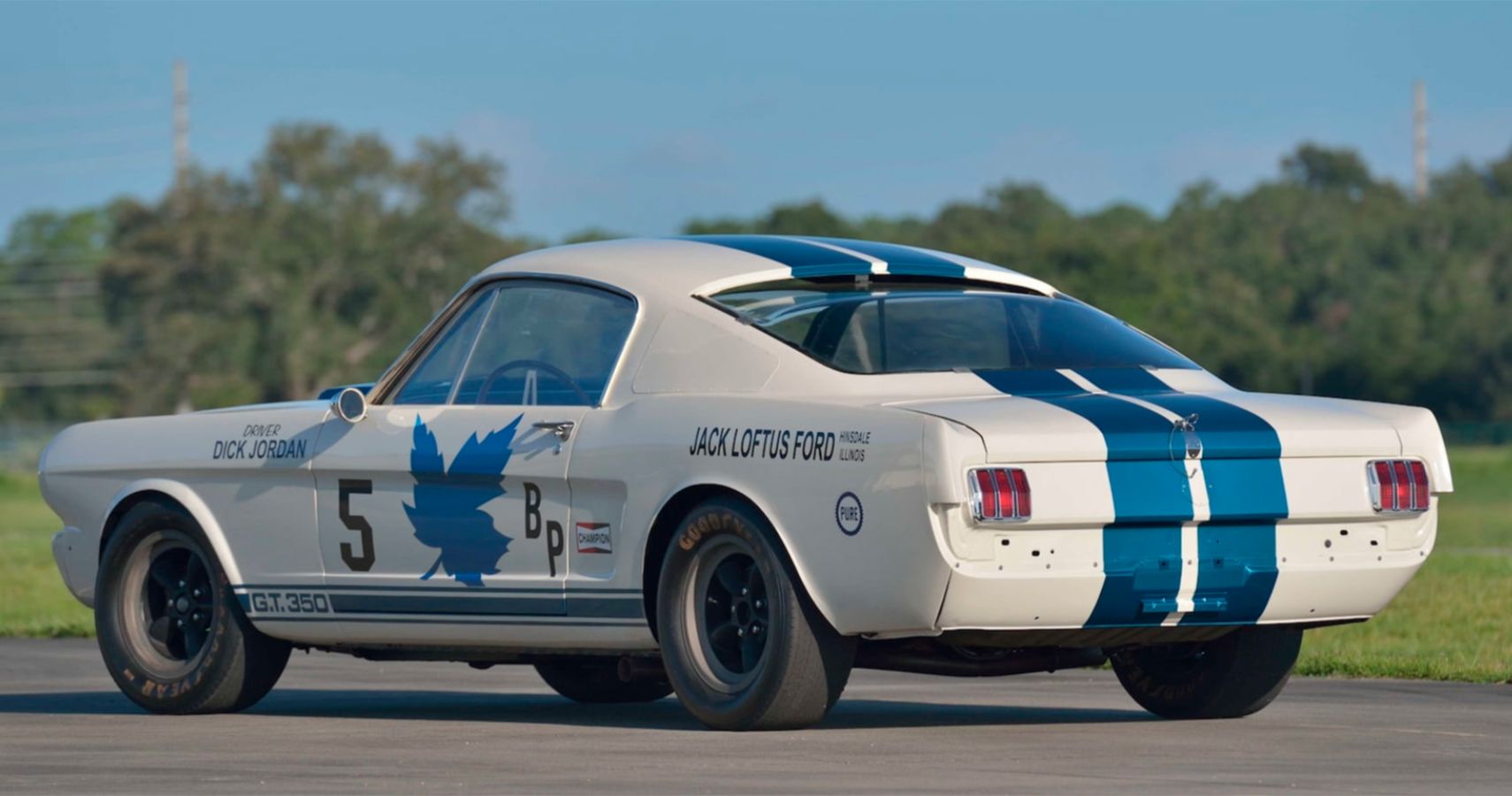 1965 Shelby Mustang GT350R 5R106 quarter rear