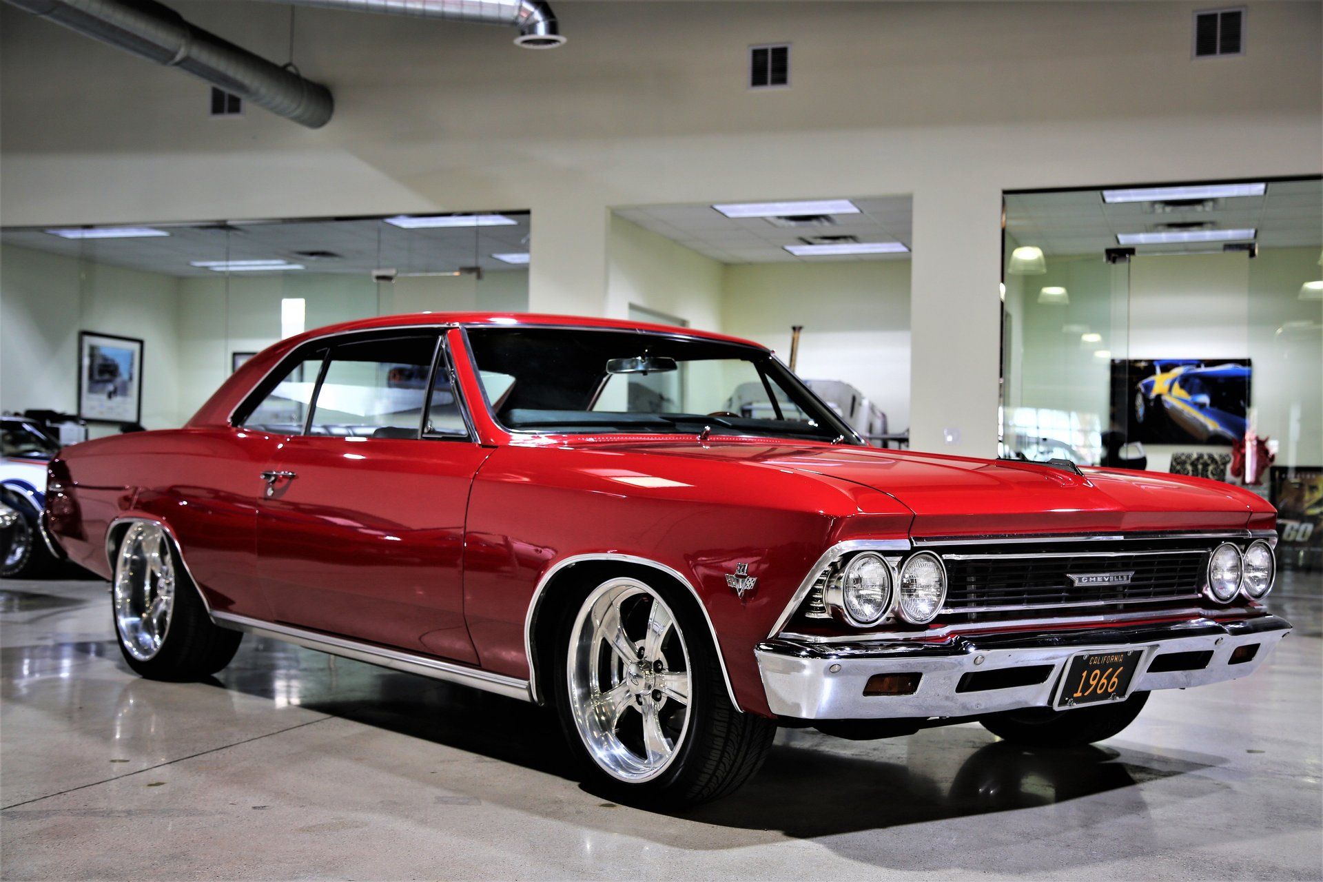 The 1966 Chevrolet Chevelle is a classic car to restore and pimp up.