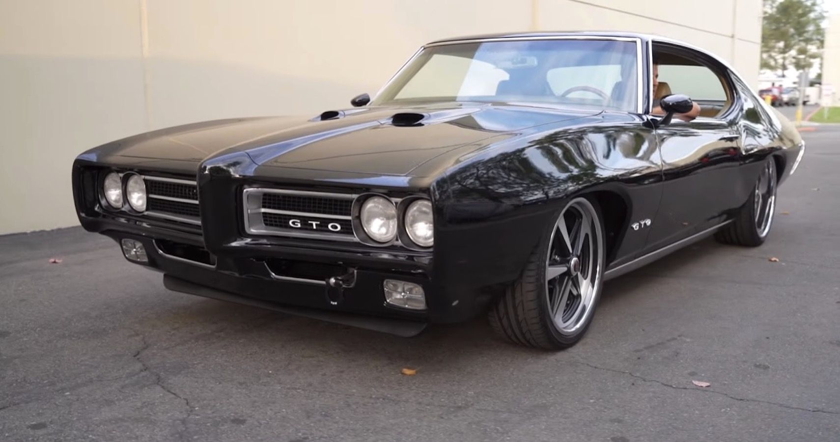 Quebec-built EV-swapped Pontiac GTO headed to auction