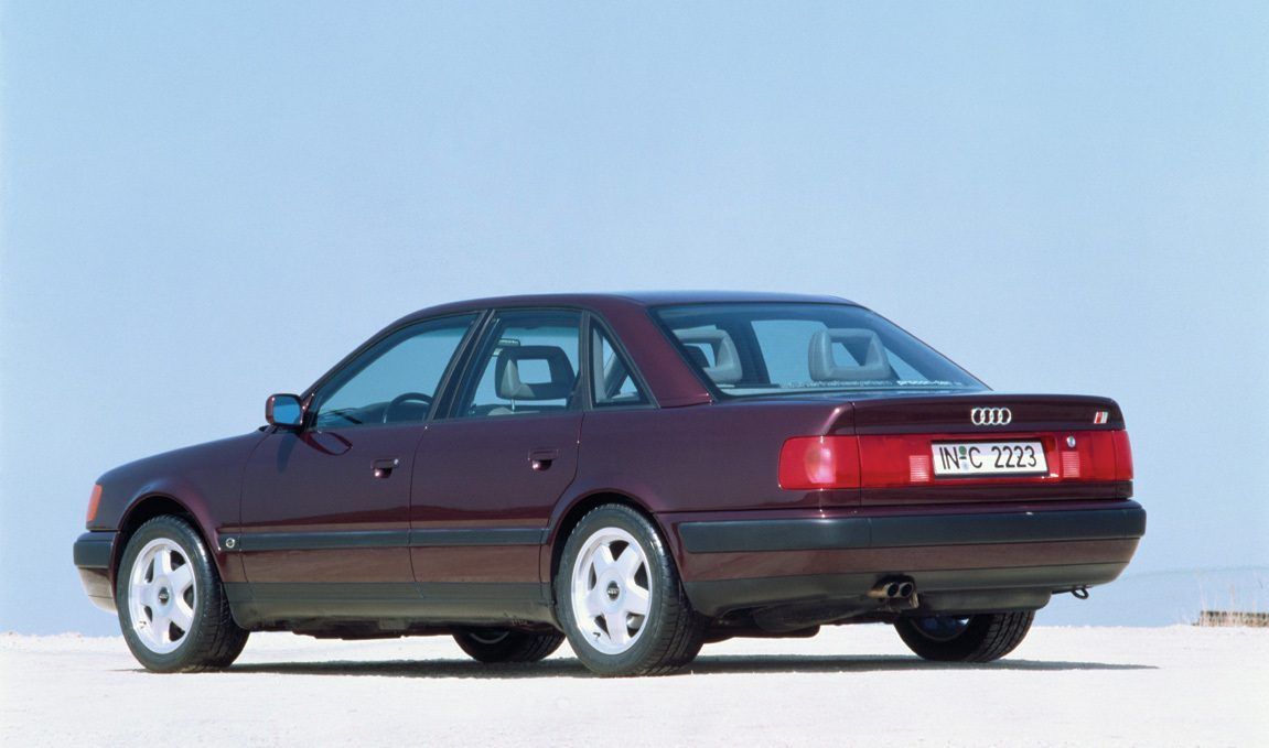 1991 Audi 100 S4 promotional photograph