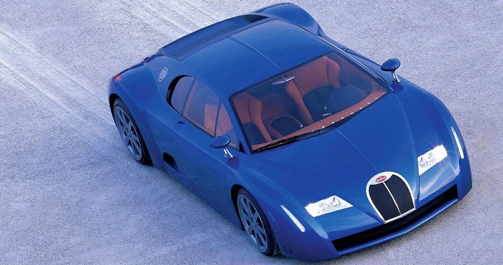1999 Bugatti 18/3 Chiron Concept A Mid-Engine Sports Car At The Time