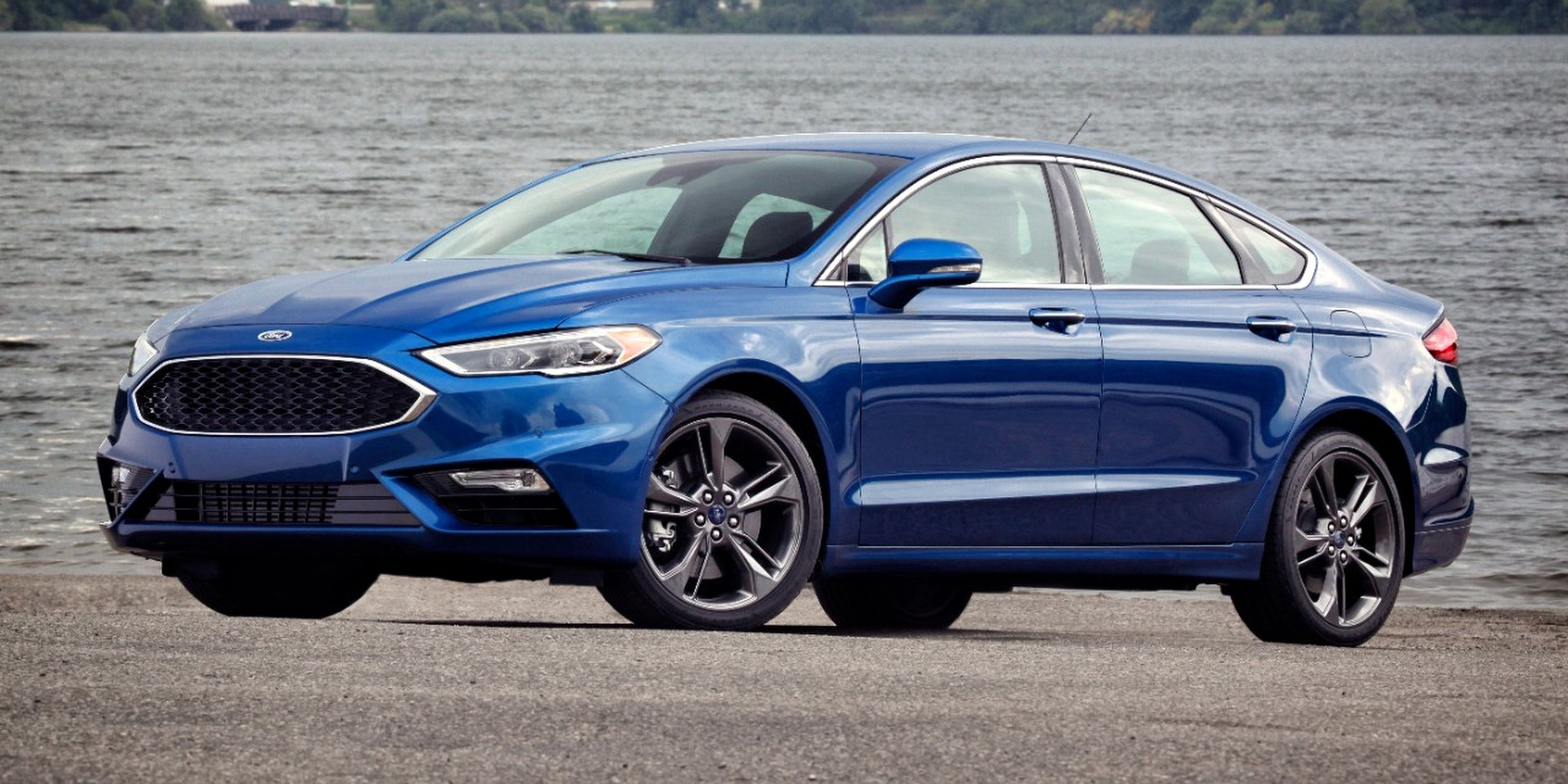2017 Ford Fusion Sport Exterior (Blue)