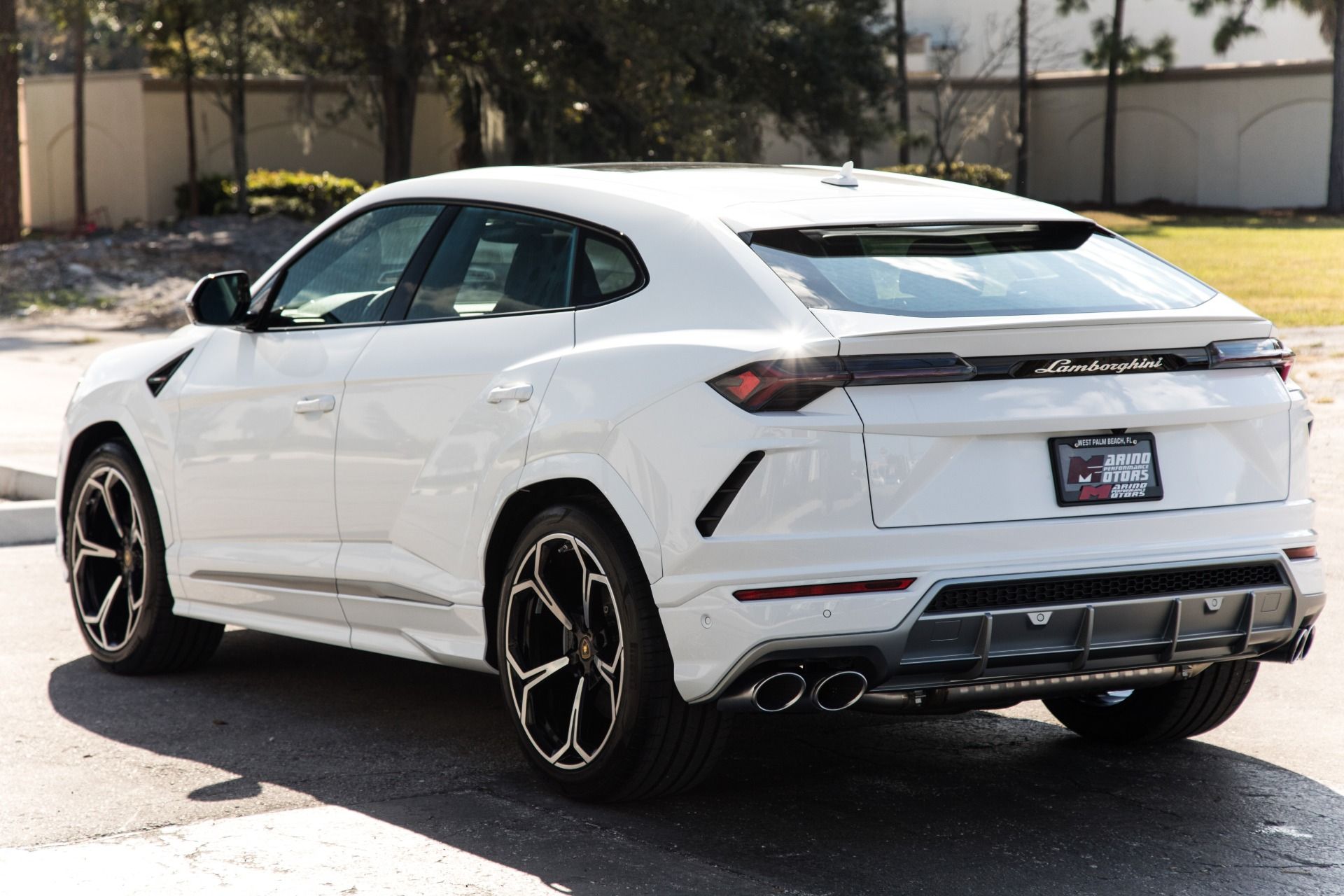2020 Lamborghini Urus parked outside