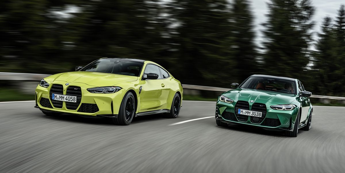 2021 BMW M3 and M4