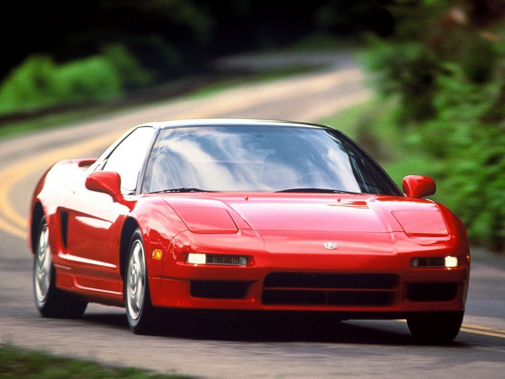 Red Acura NSX Speed
