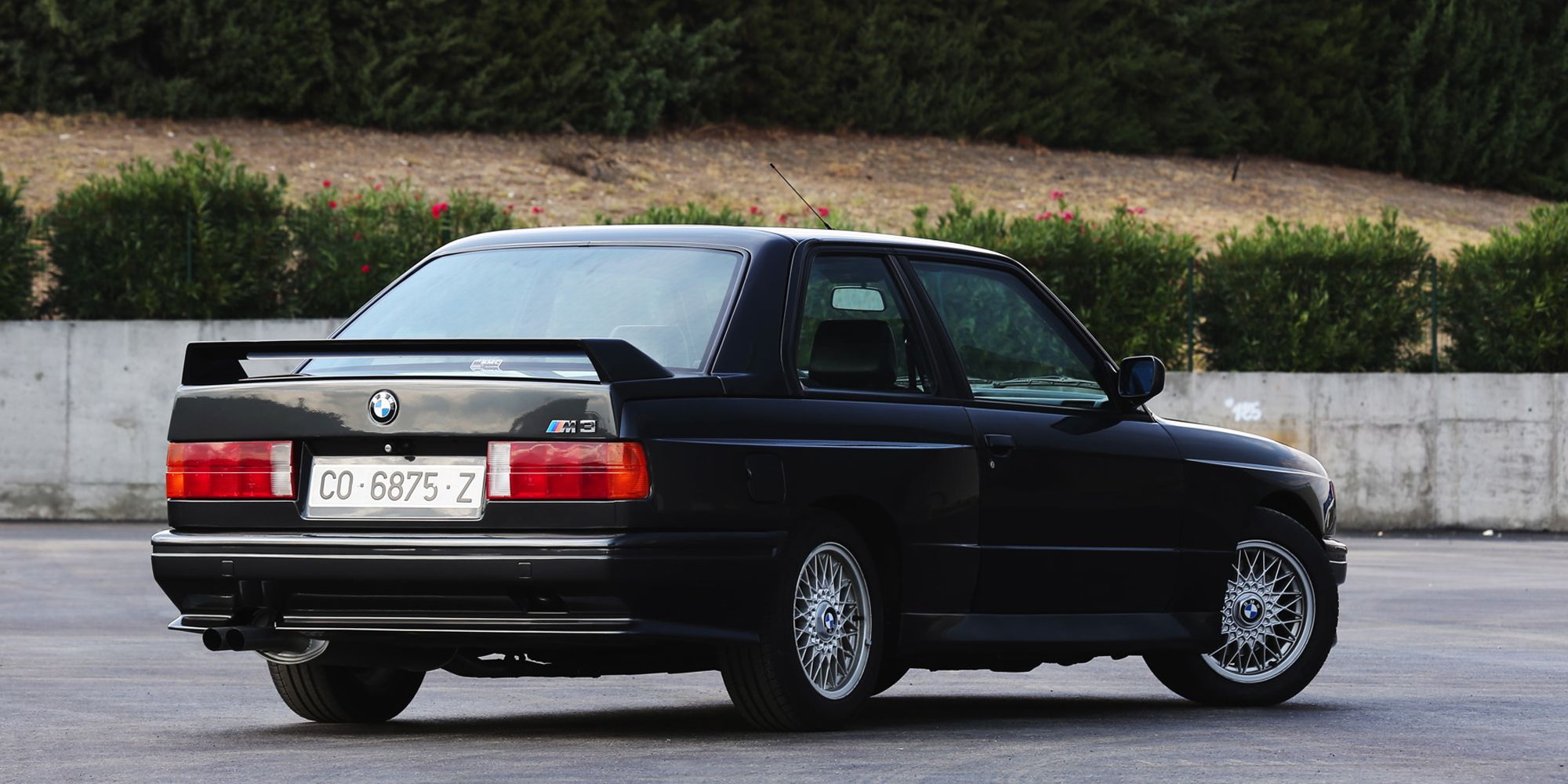 The rear of the E30 M3