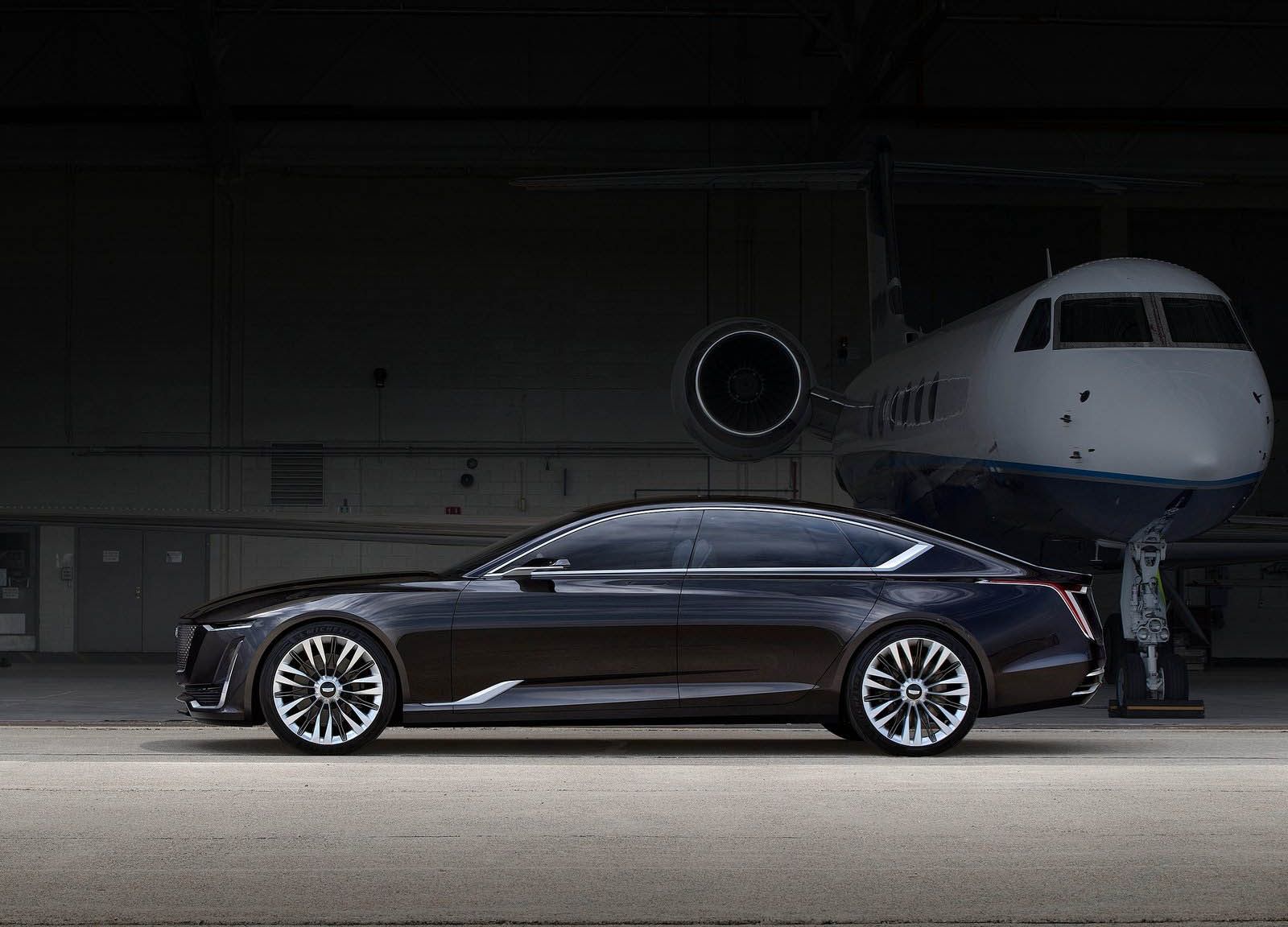 Side View of the Cadillac Escala Concept