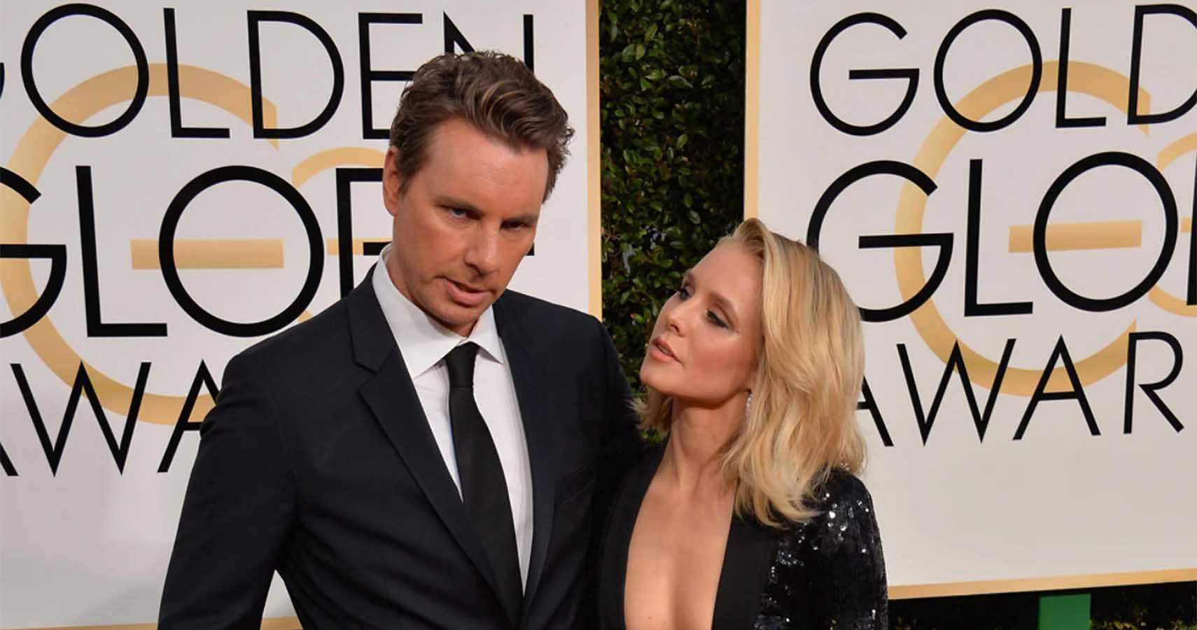 Dax Shephard With His Gorgeous Wife Kristen Bell