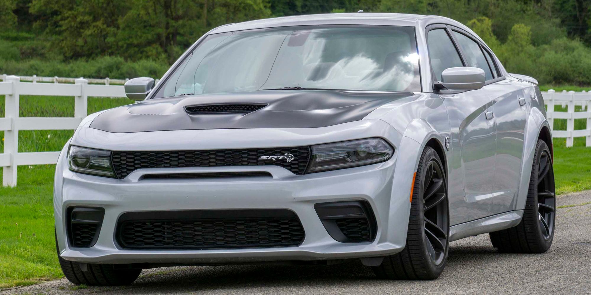 The front of the Charger Hellcat Widebody