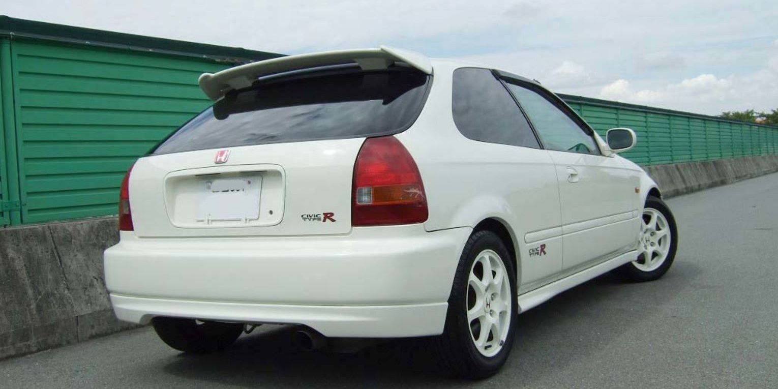 EK9 Civic Type R White Rear