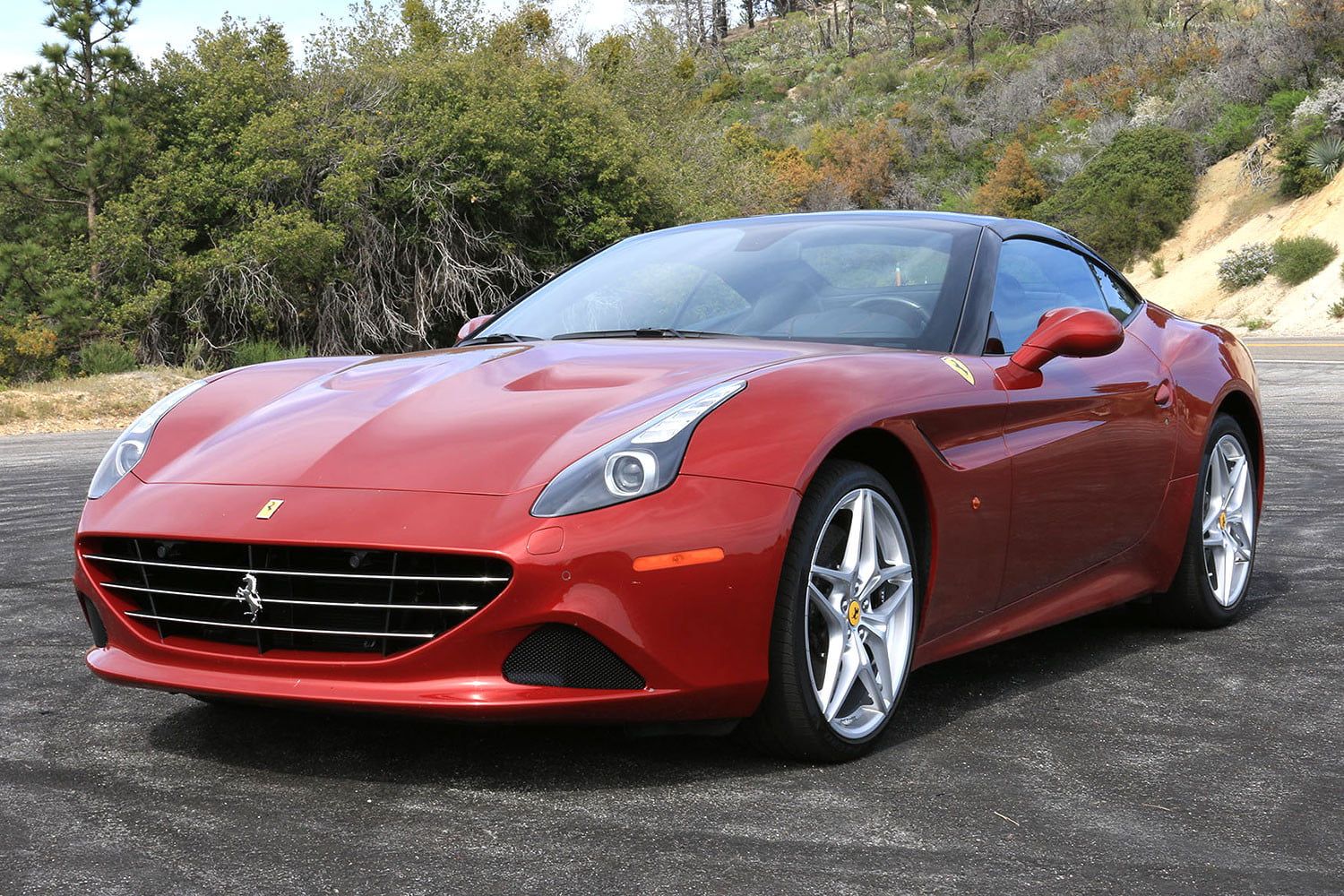 Red Ferrari California