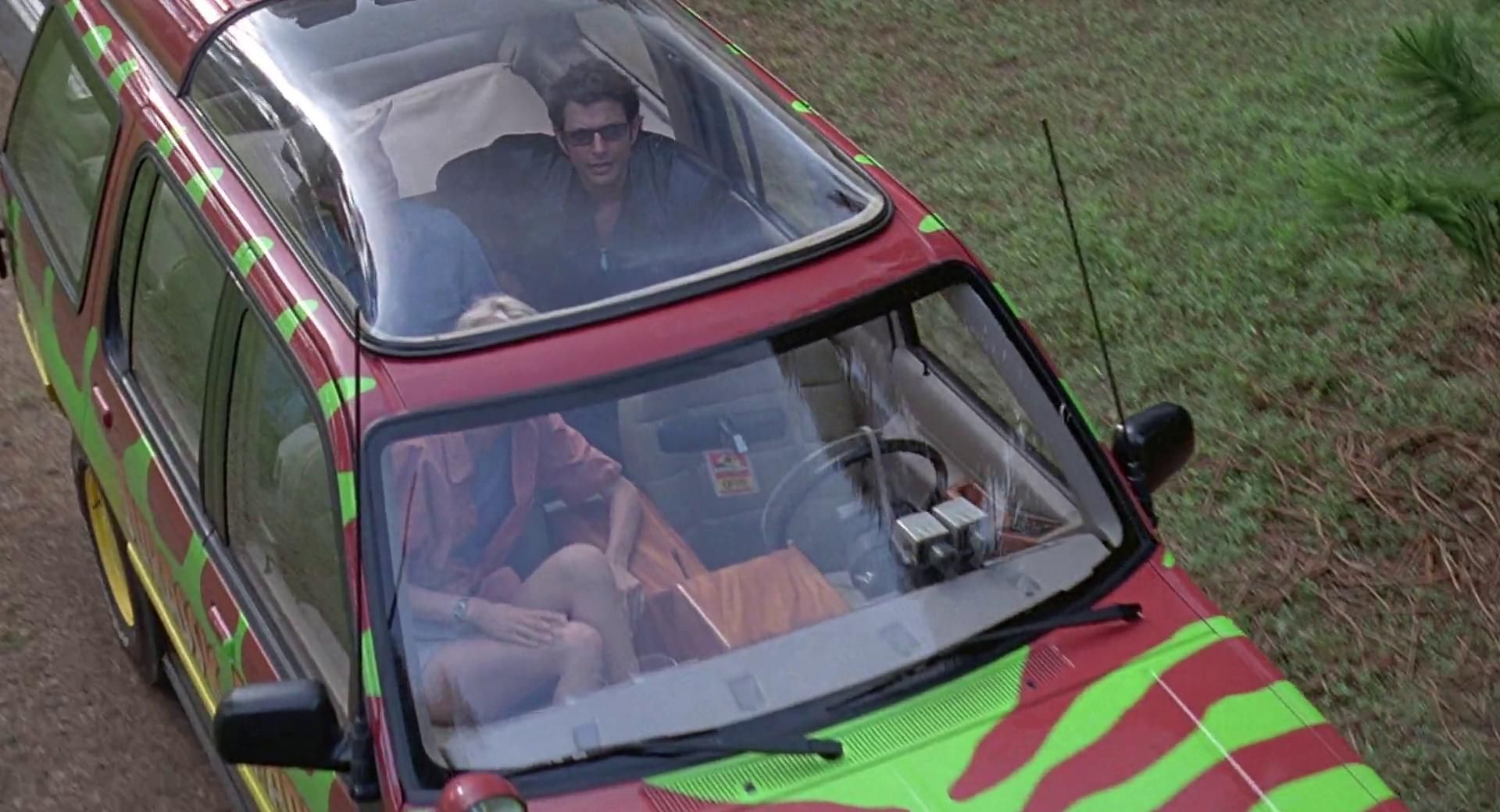 Ford Explorer from Jurassic Park film steven spielberg 1993