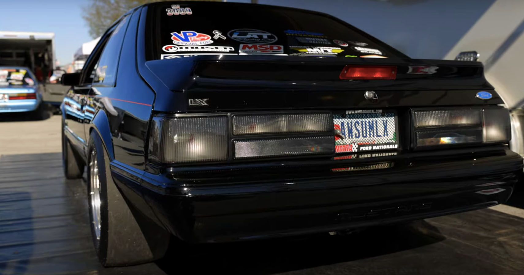Ford Mustang Fox Body Coyote Swap Drag Race 3