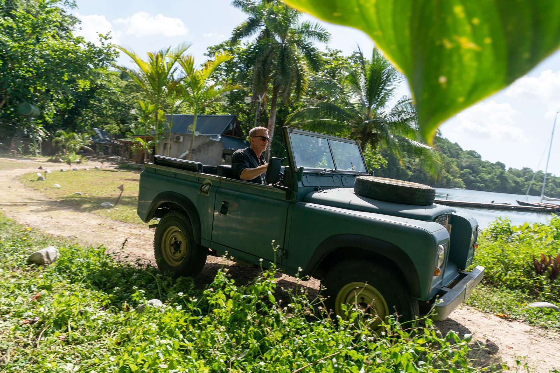 James Bond retires to Jamaica where he drives this Series 3 Land Rover Defender
