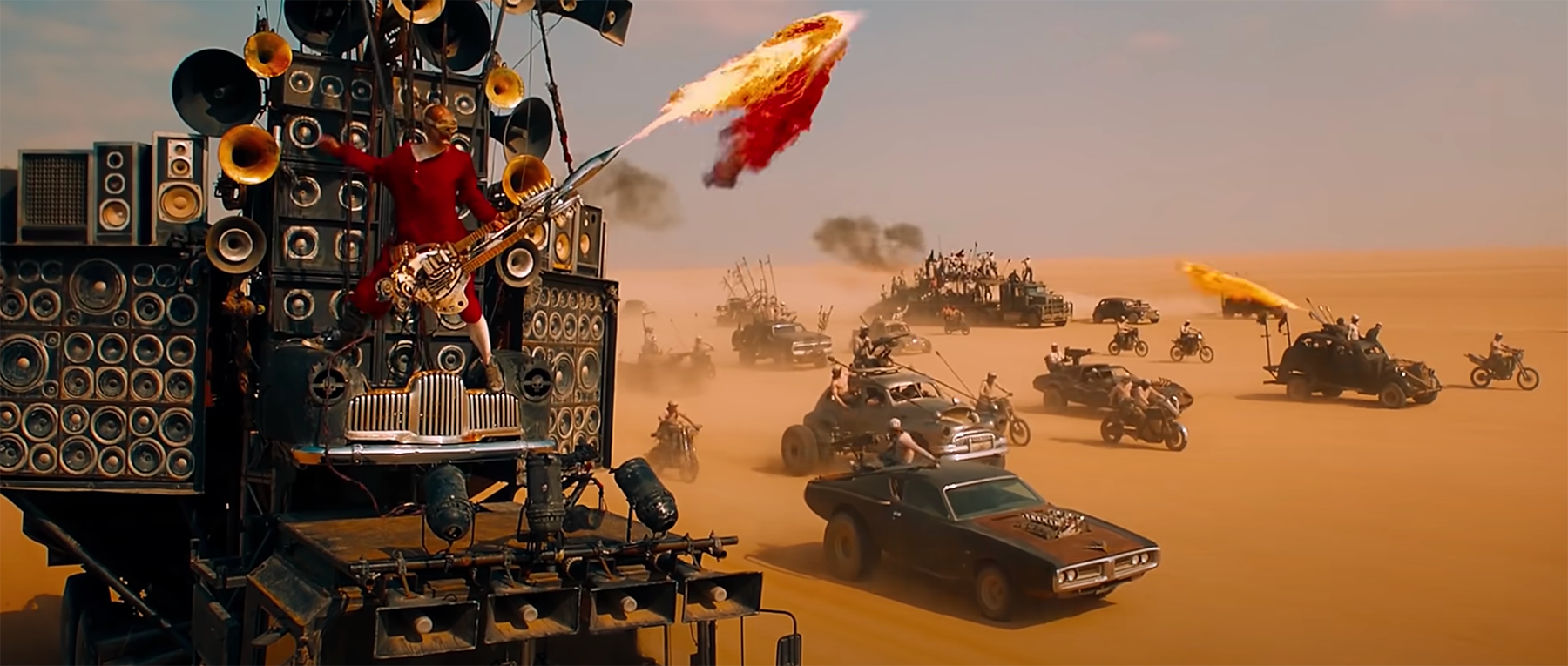 Mad Max Fury Road 2015 Car Scene
