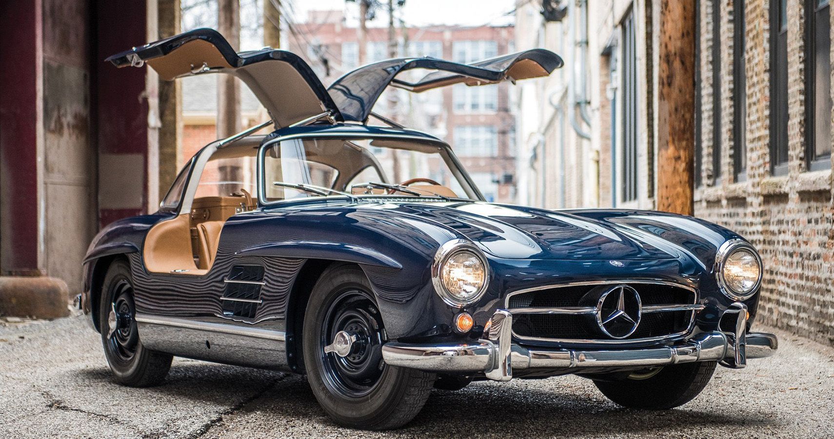 Before The SLS AMG, Which Is The First Car That AMG Built Completely From Scratch, There Was The Mercedes Benz 300SL, Often Referred To As The 300SL Gullwing Because Of Those Iconic Gullwing Doors