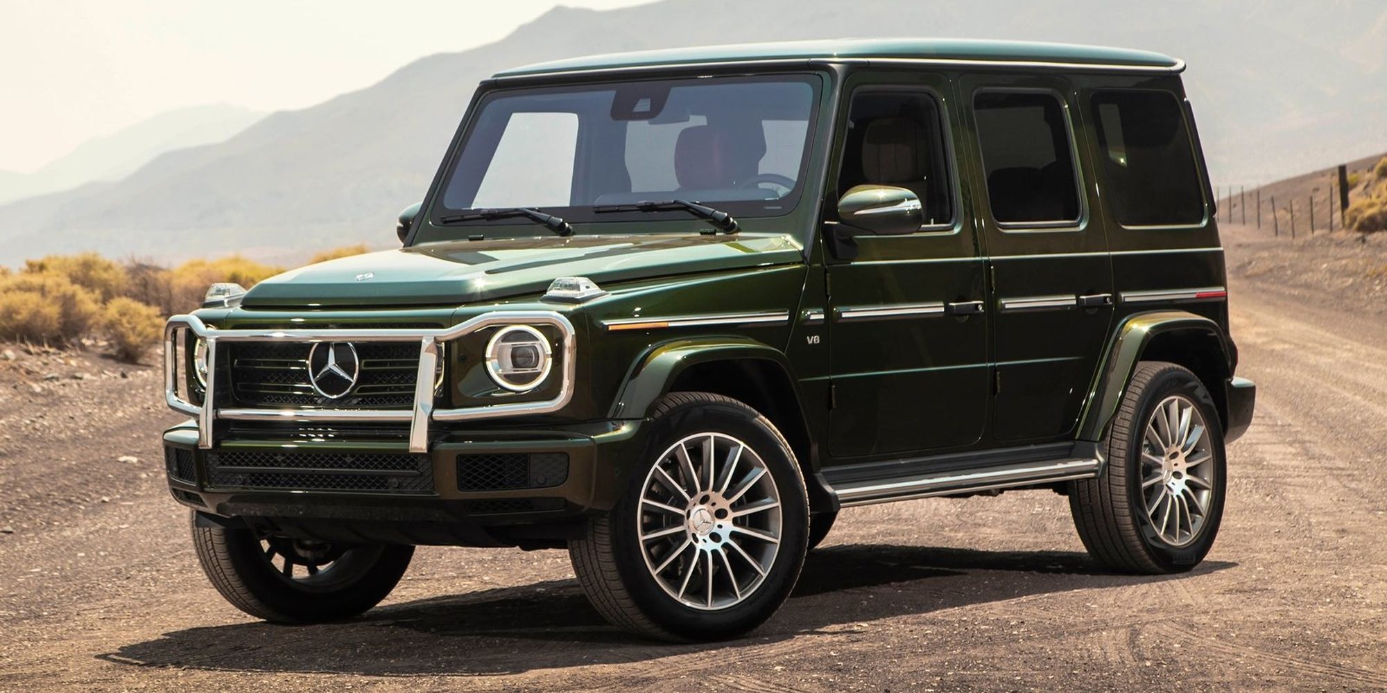 The front of the 2019 G-Wagen