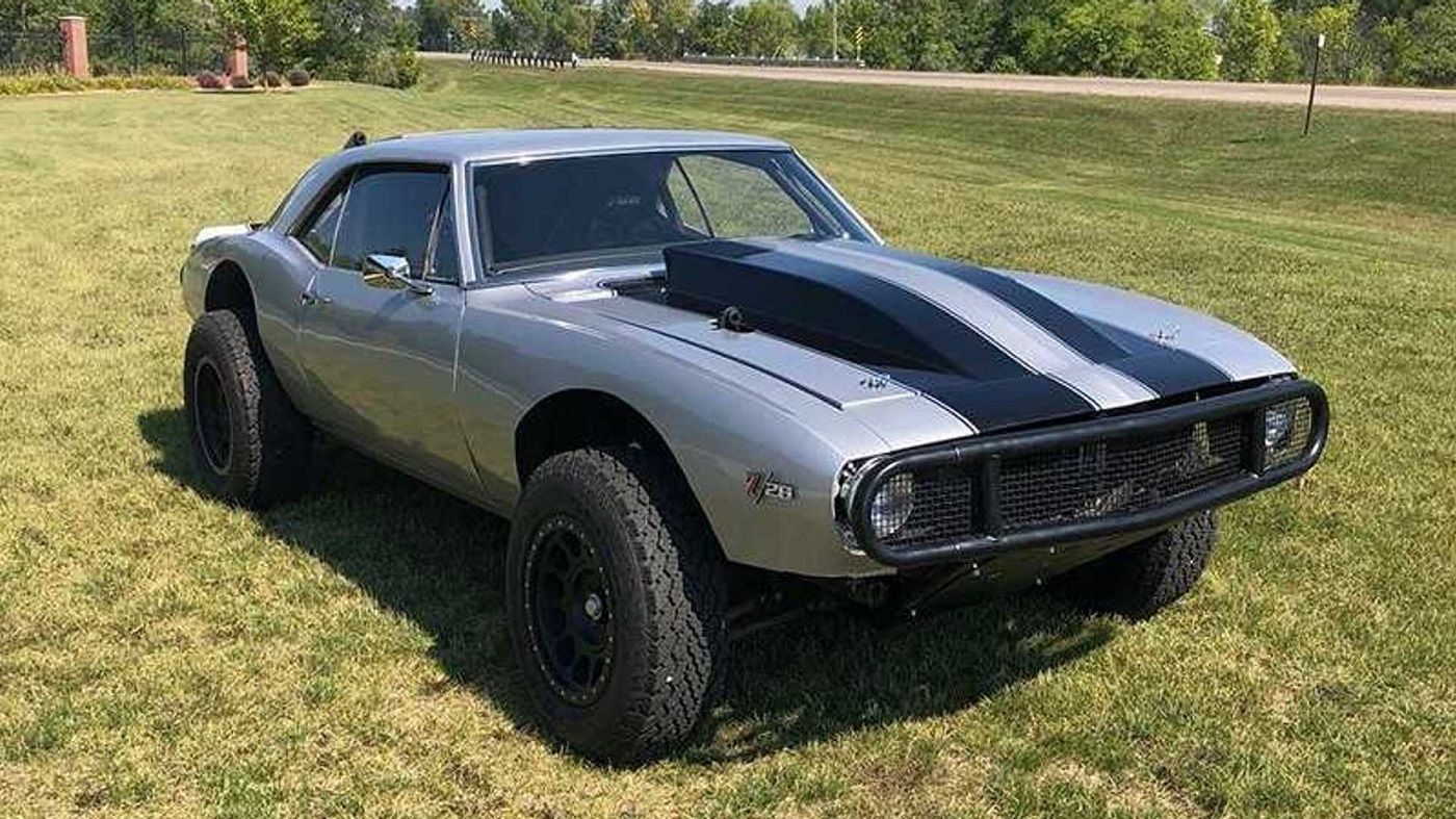 Check Out These Cool Photos Of Muscle Cars Modified As Off-Roaders