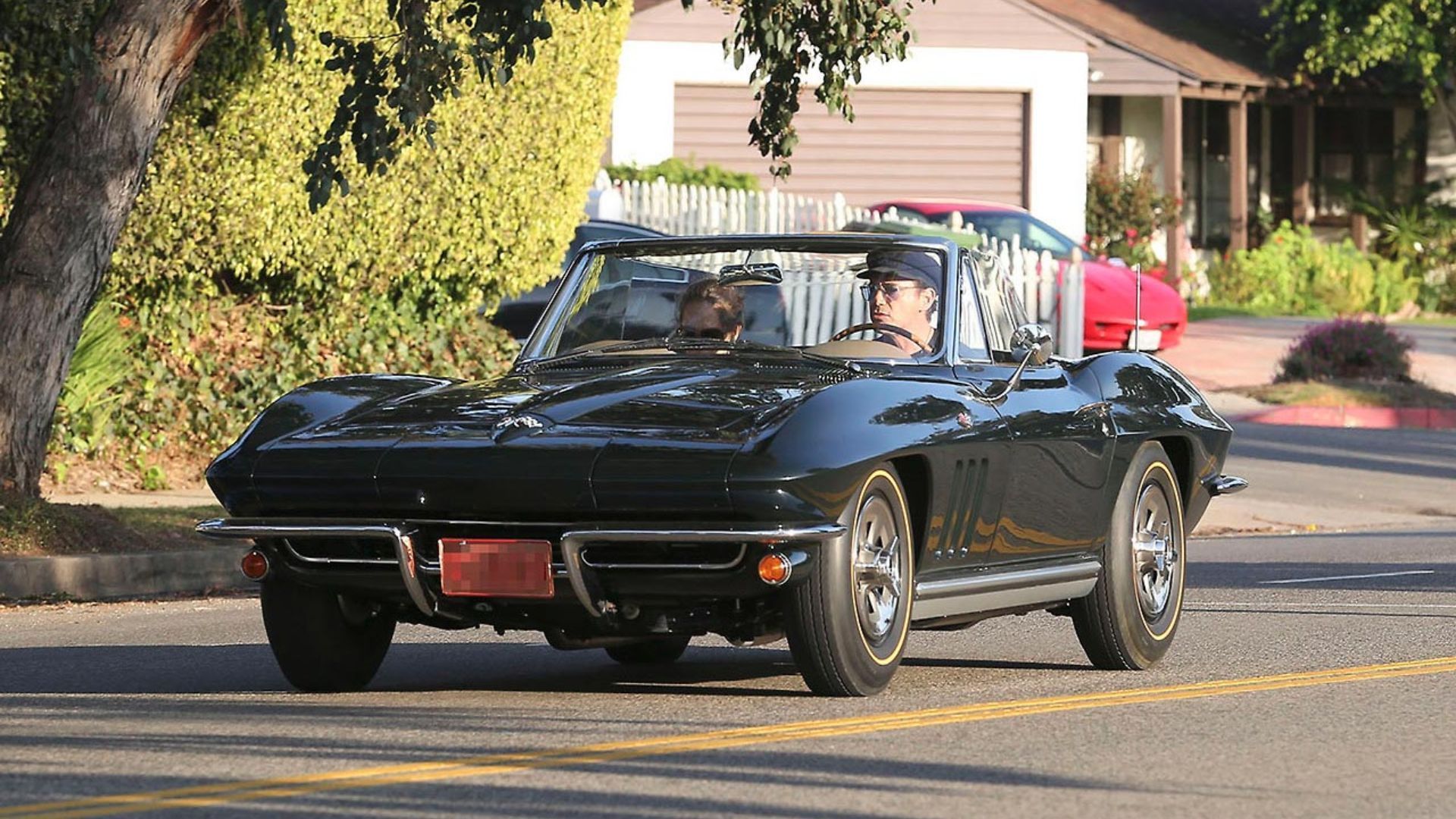Robert Downey Jr on the road with one of rare classics