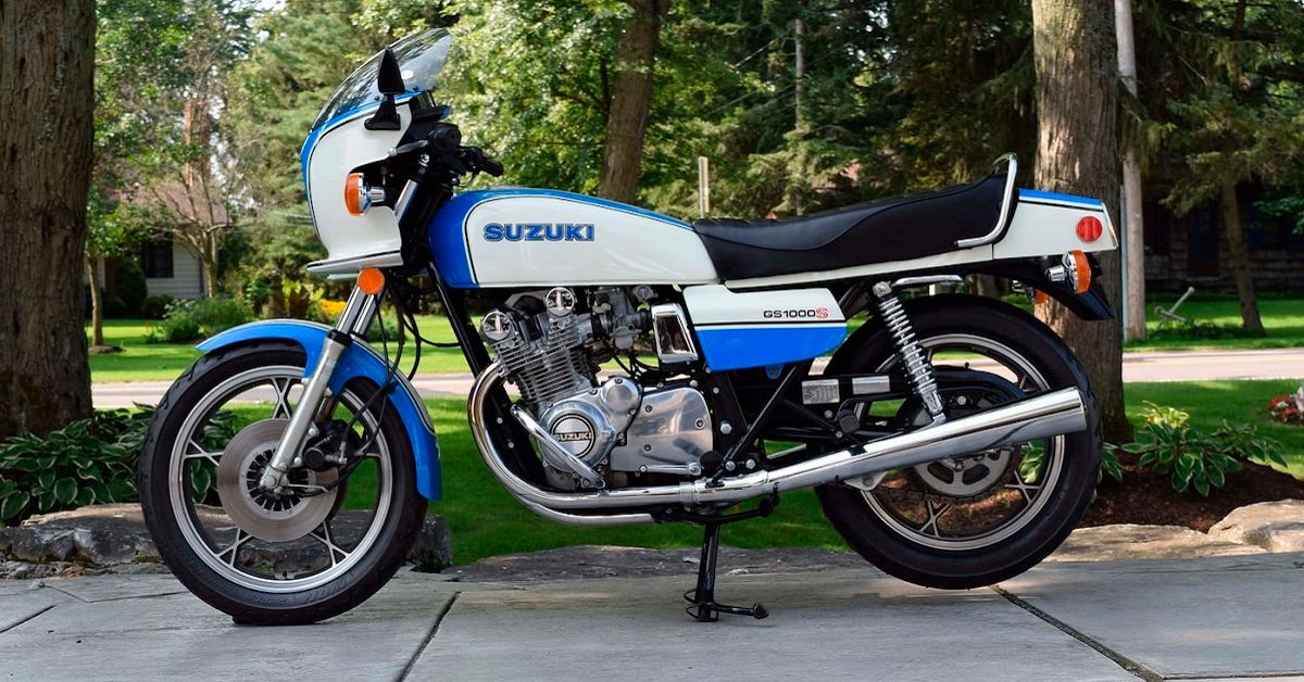 This is a Suzuki GS1000S Wes Cooley Edition for sale
