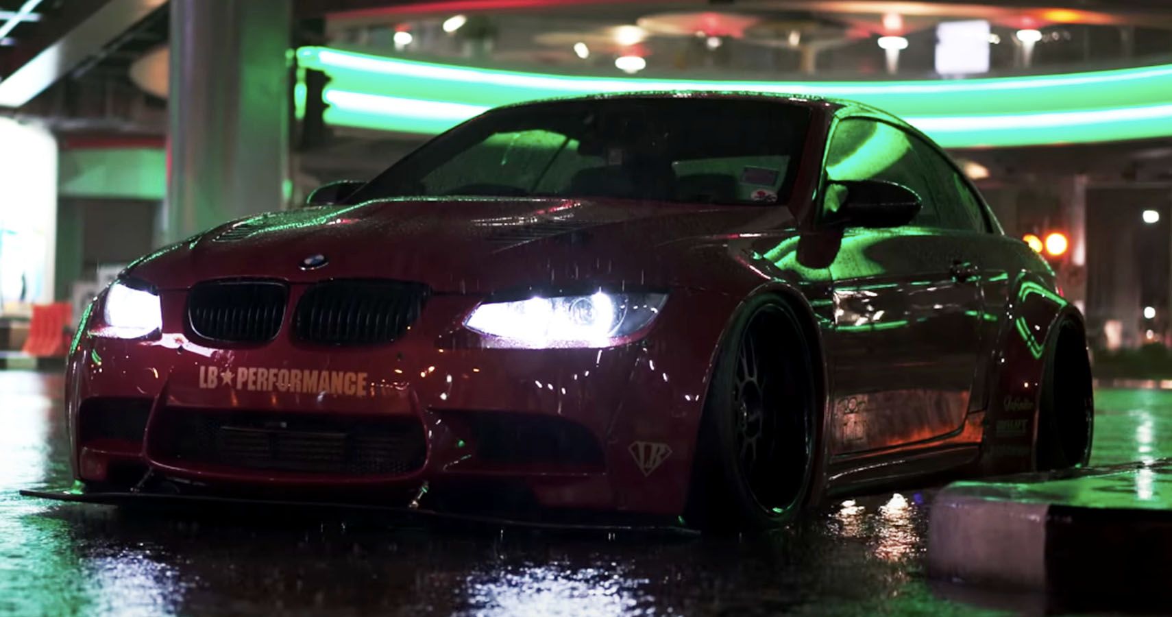 Watch Two Incredibly Slick E9X BMWs With Aggressive Widebody Kits Night ...