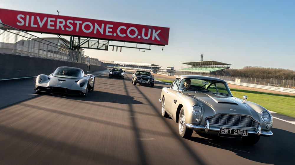 1964 Aston Martin DB5, Aston Martin Valhalla, Aston Martin DBS Superlegura, James Bond 007 No Time To Die