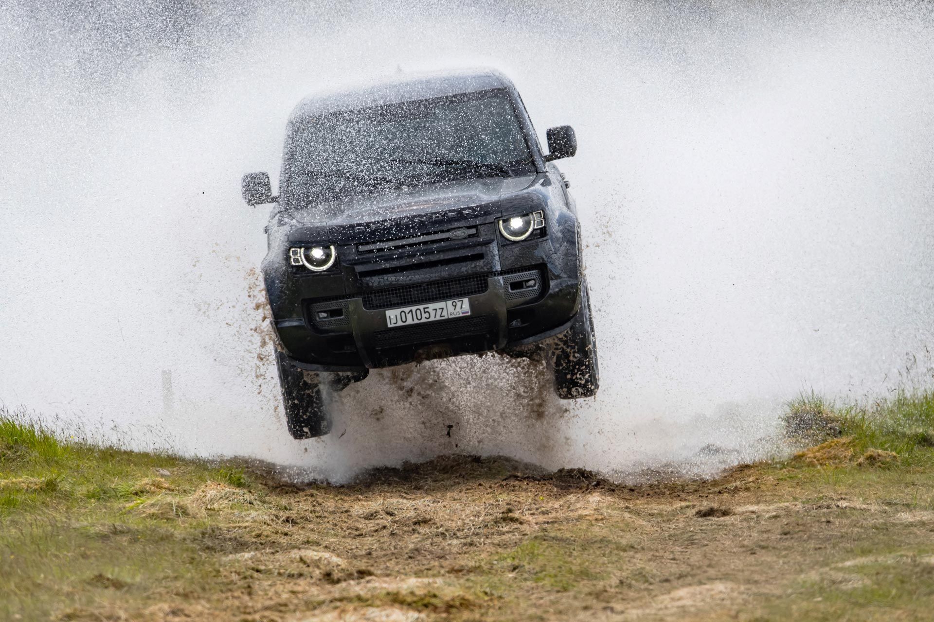 This is the new Land Rover defender as featured in 007 No Time to Die