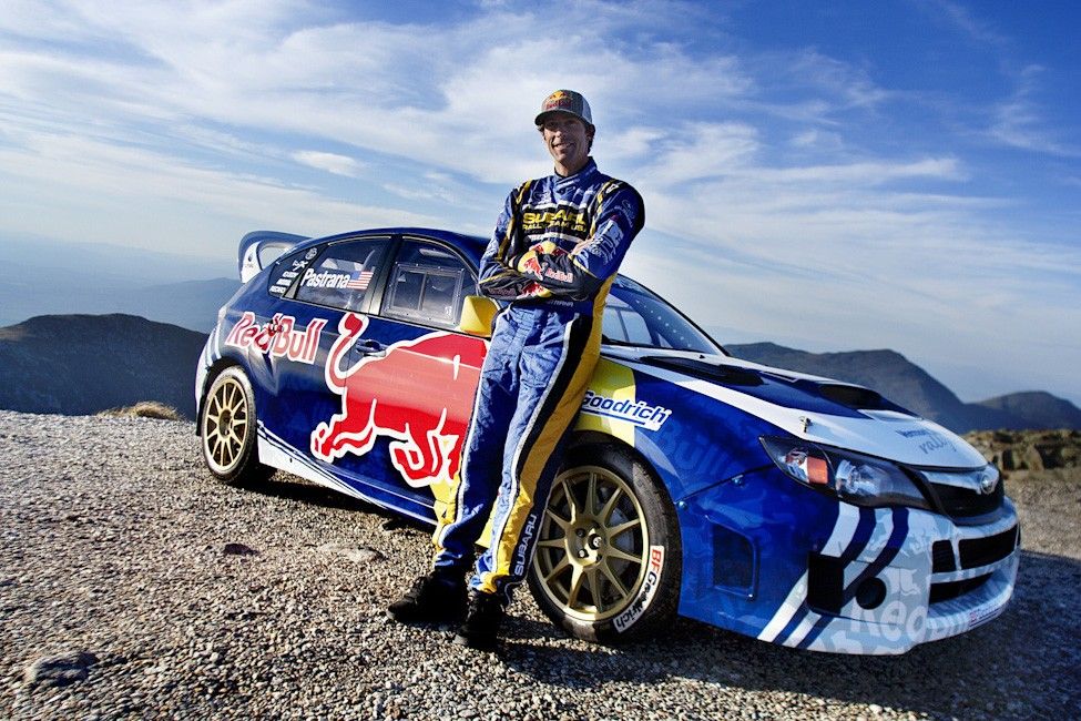 Travis Pastrana after having been signed to subaru for rally championships