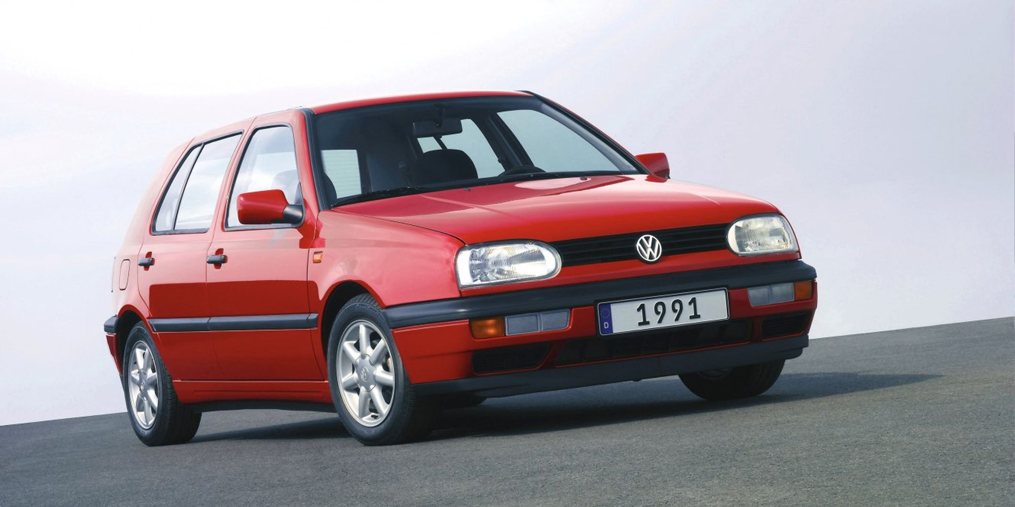 The front of the Golf VR6