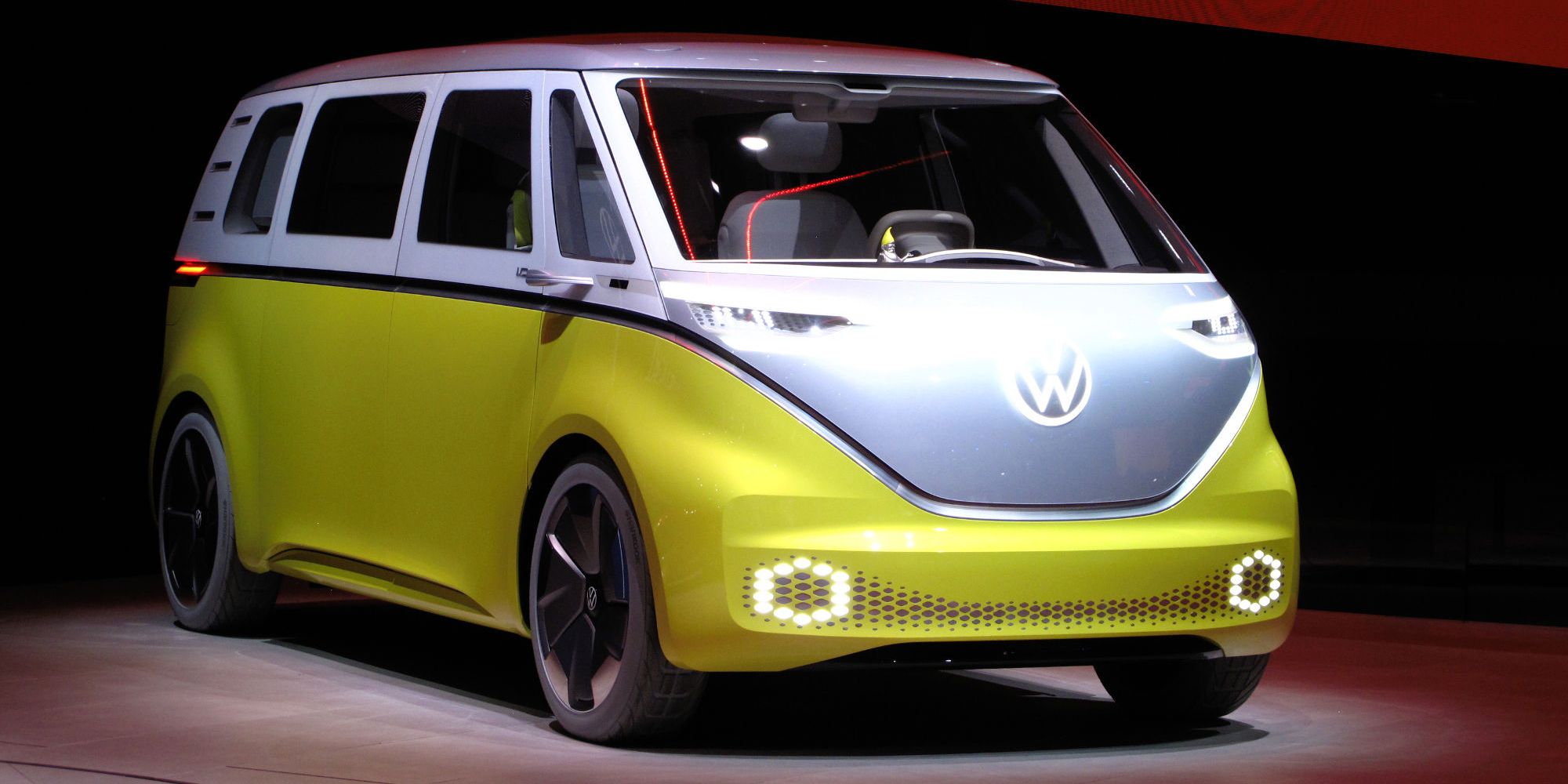 The front of the VW ID Buzz Concept