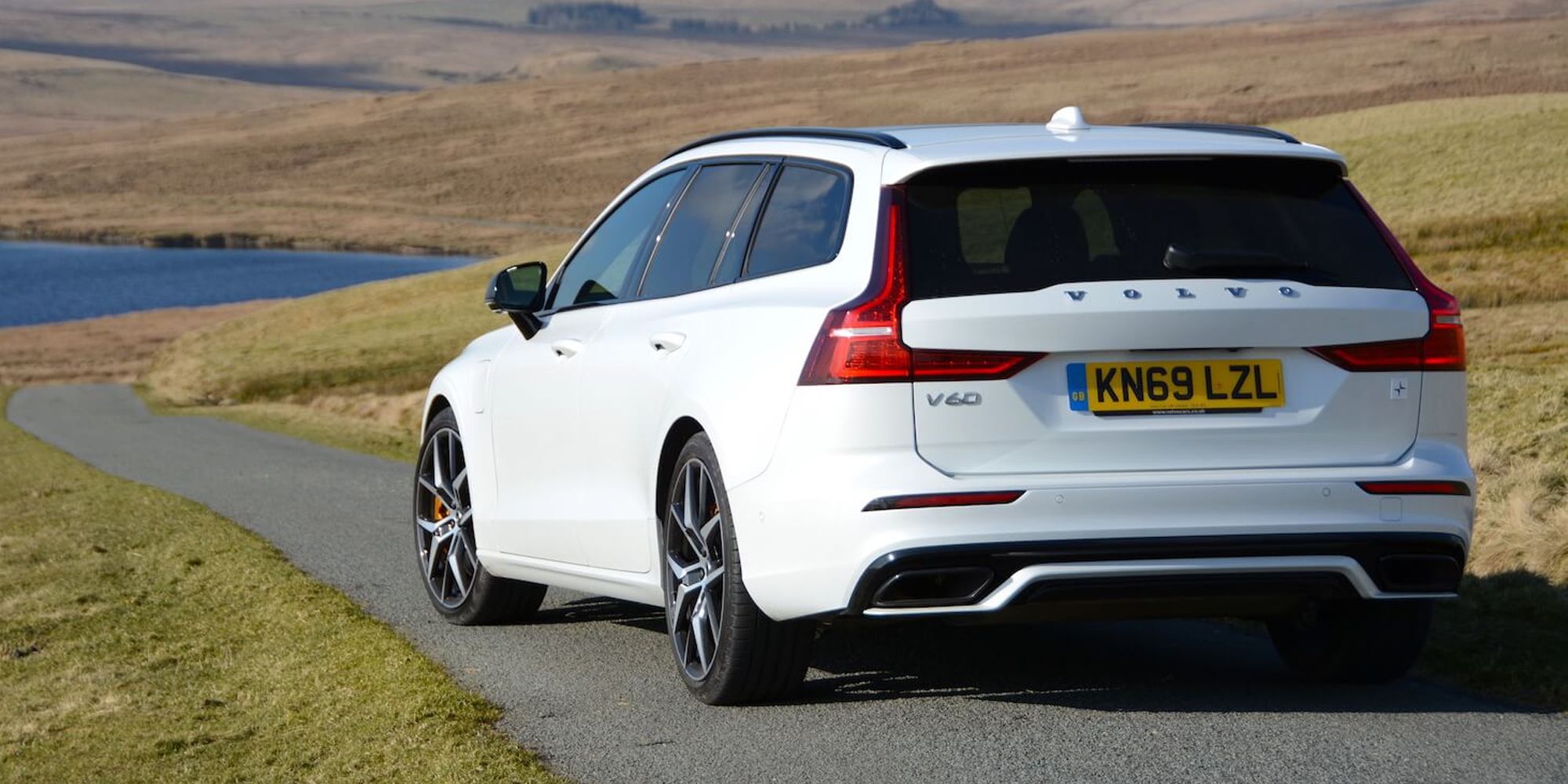 The rear of the V60 PE