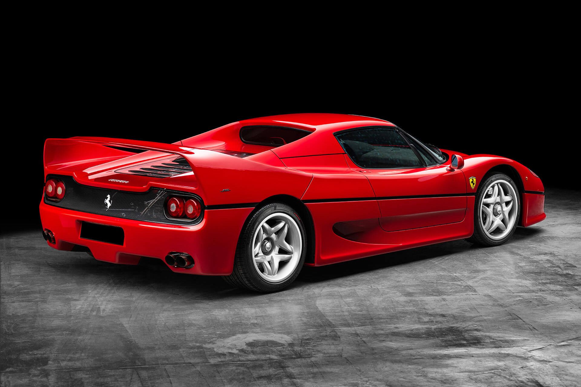 red Ferrari F50 back