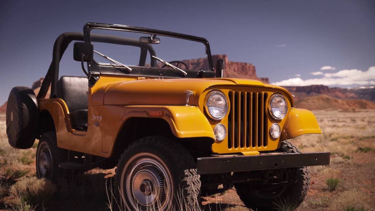 rugged 1954 Jeep CJ-5