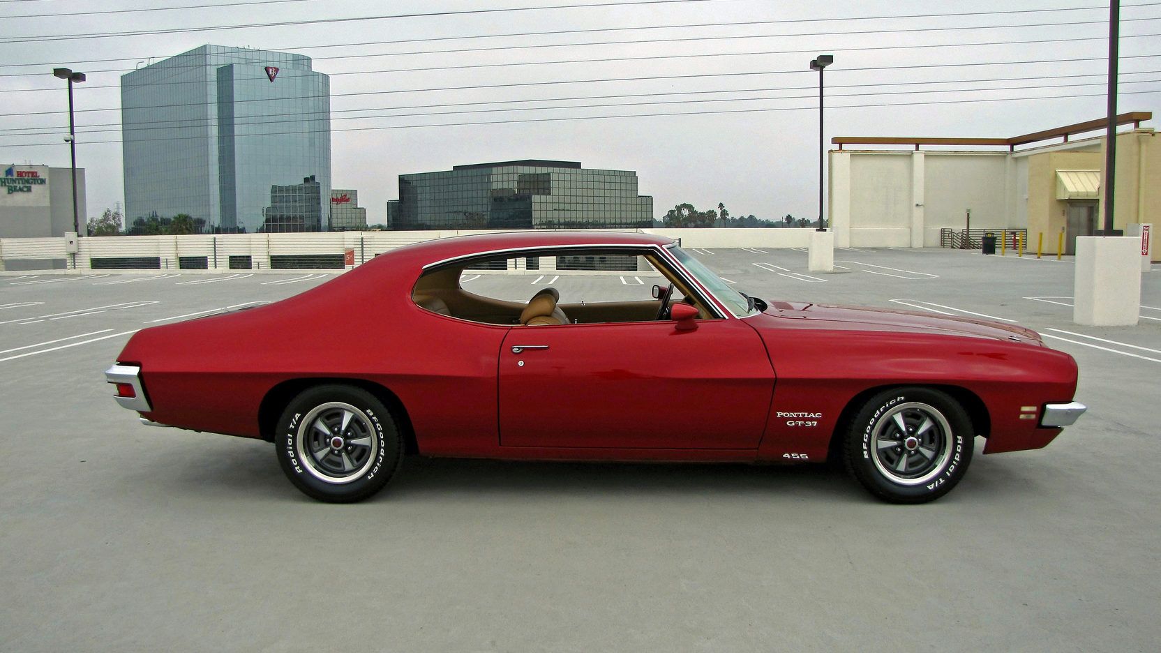 red Pontiac GT-37