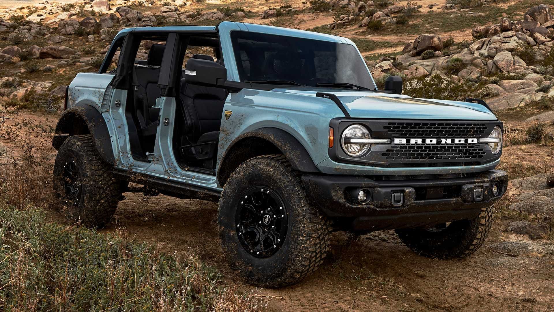 rugged 2021 Ford Bronco