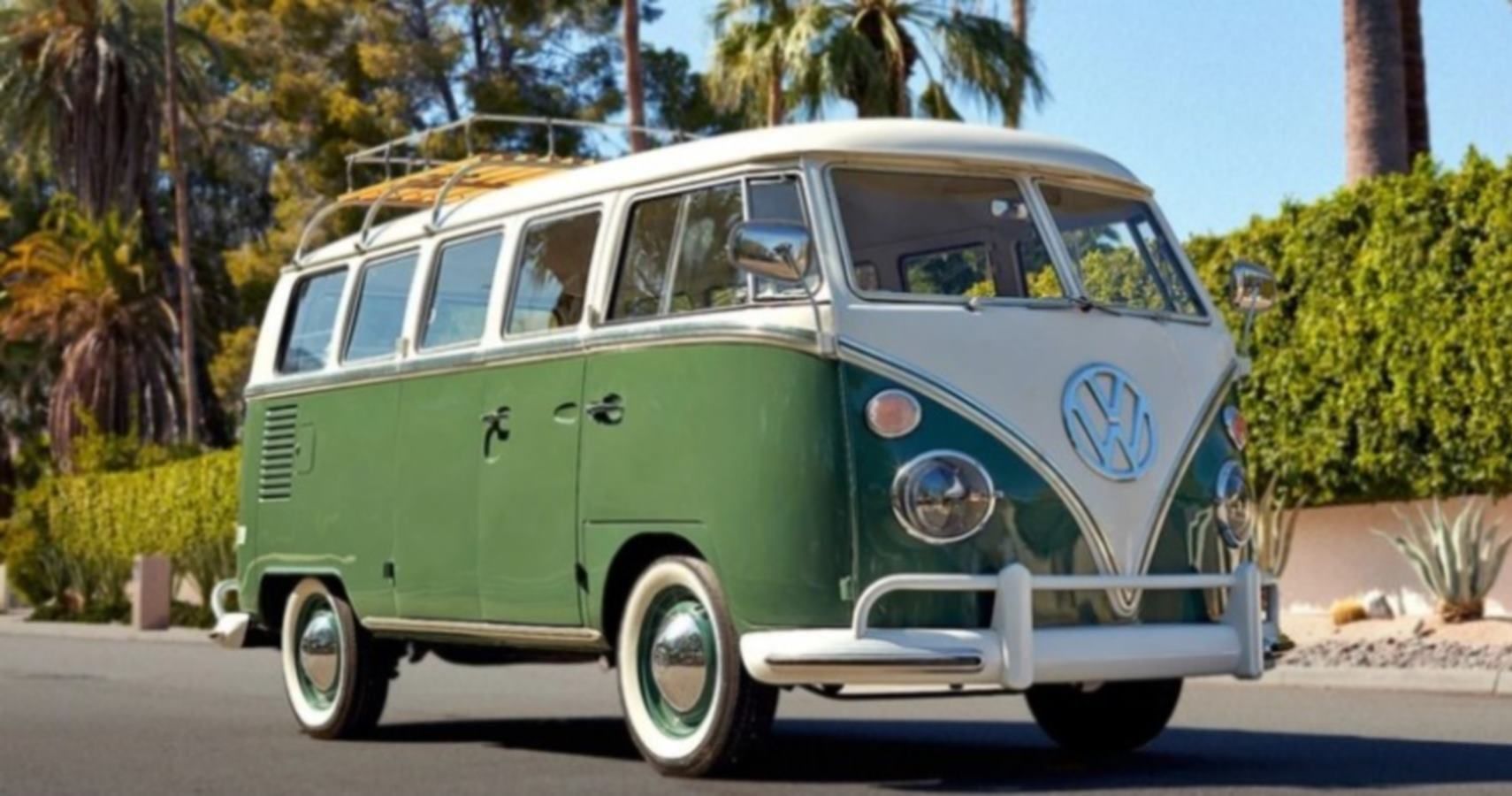 Omaze tesla vw bus hotsell