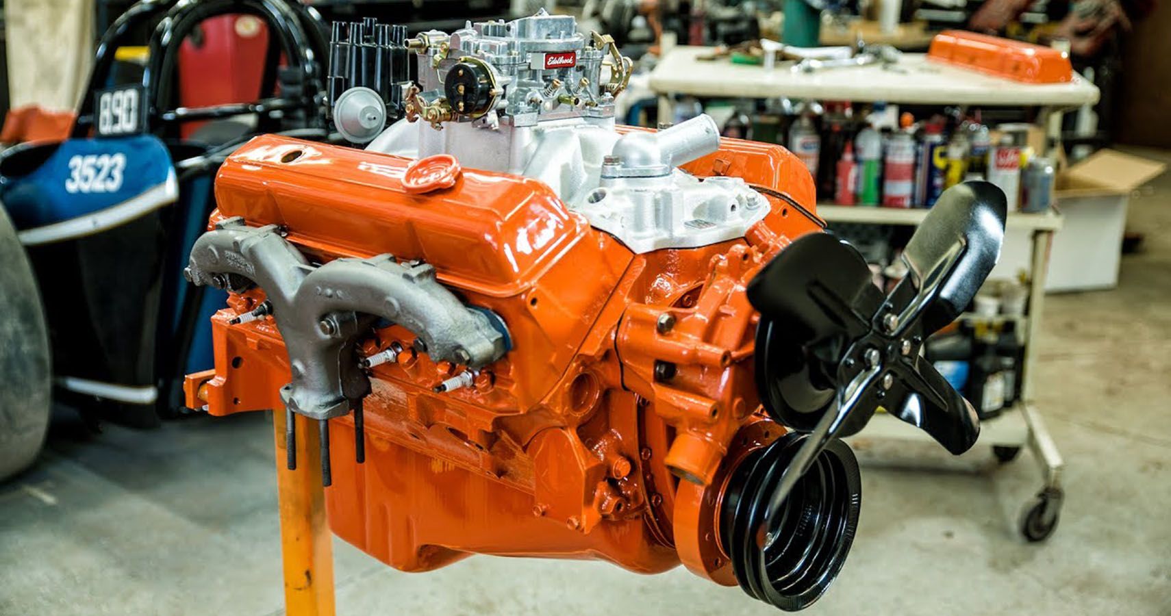 Rebuilt Chevrolet 5.7-Liter Small-Block V-8