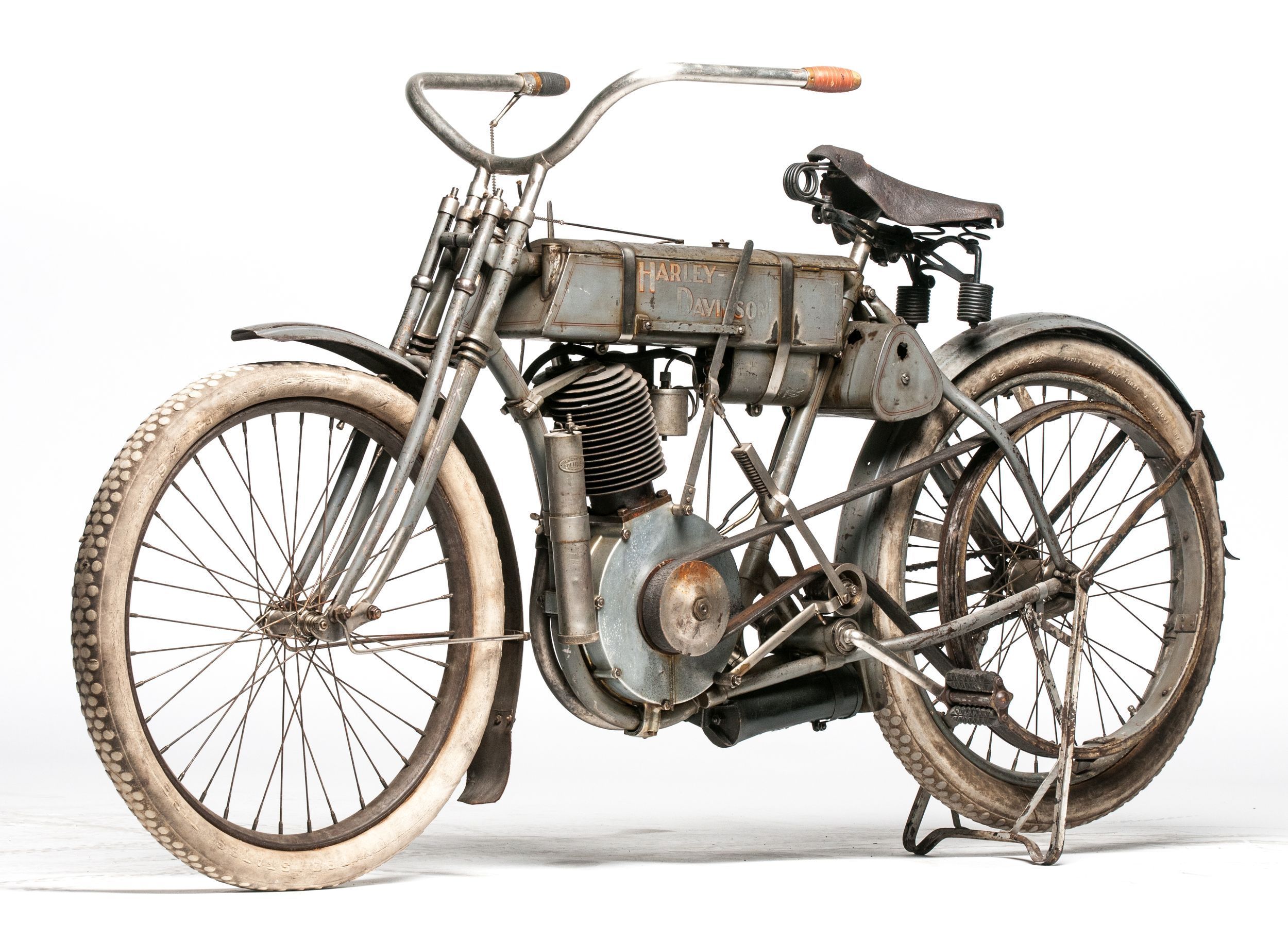 the 1907 Harley-Davidson Strap Tank
