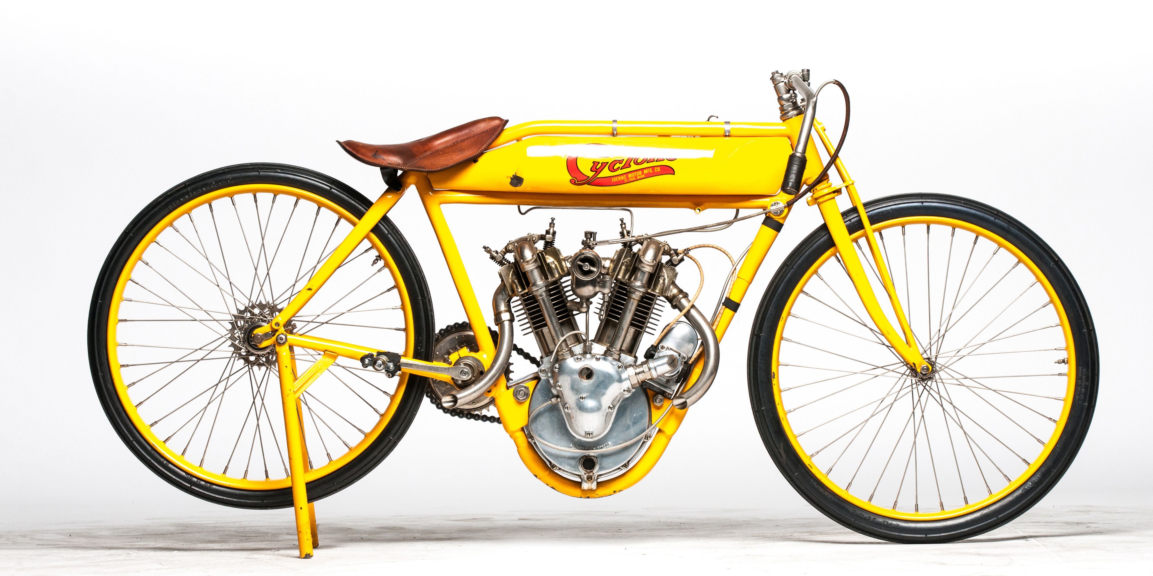 the 1915 Cyclone Board Track Racer.