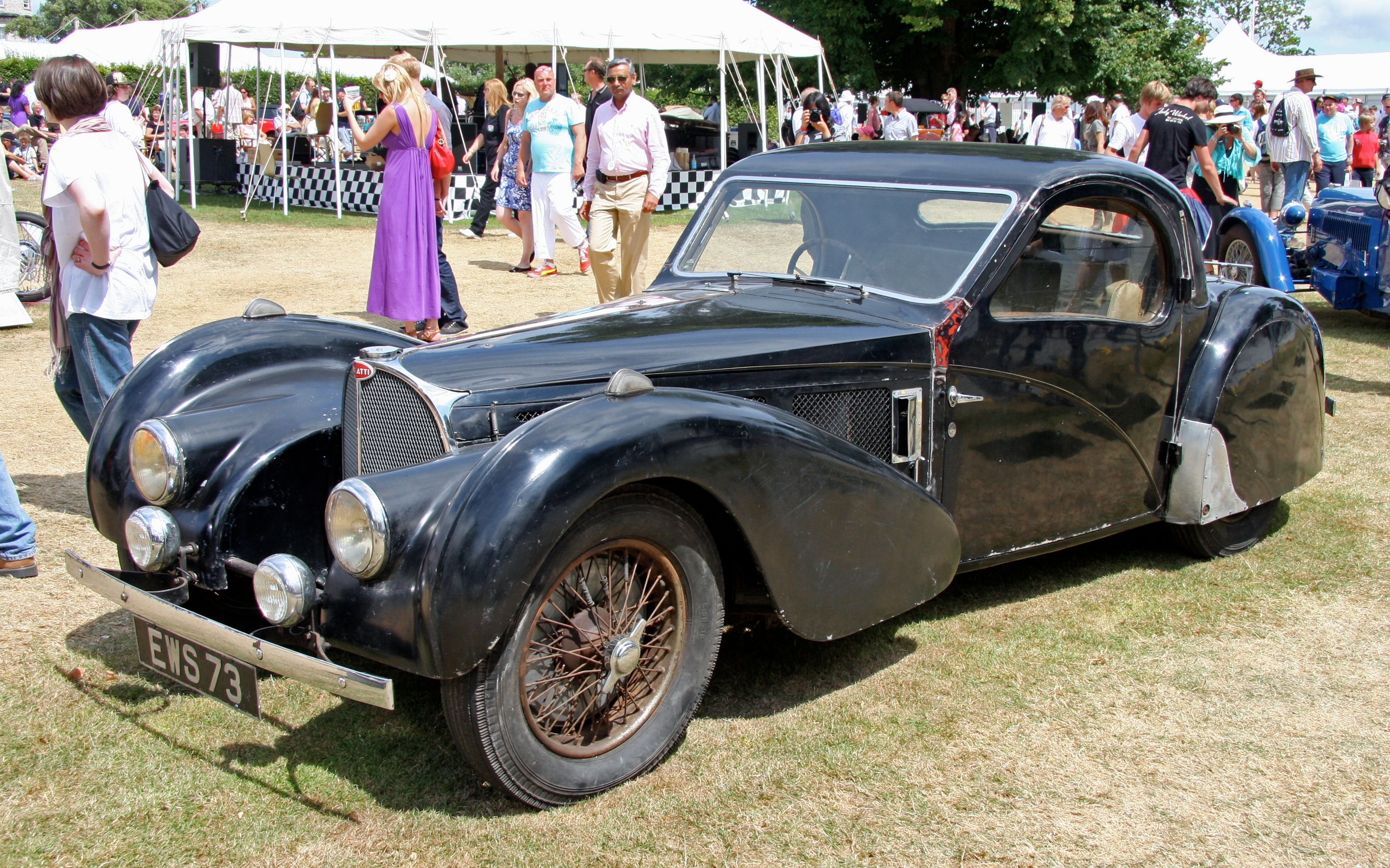 1937 Bugatti Type 57S Atalante.