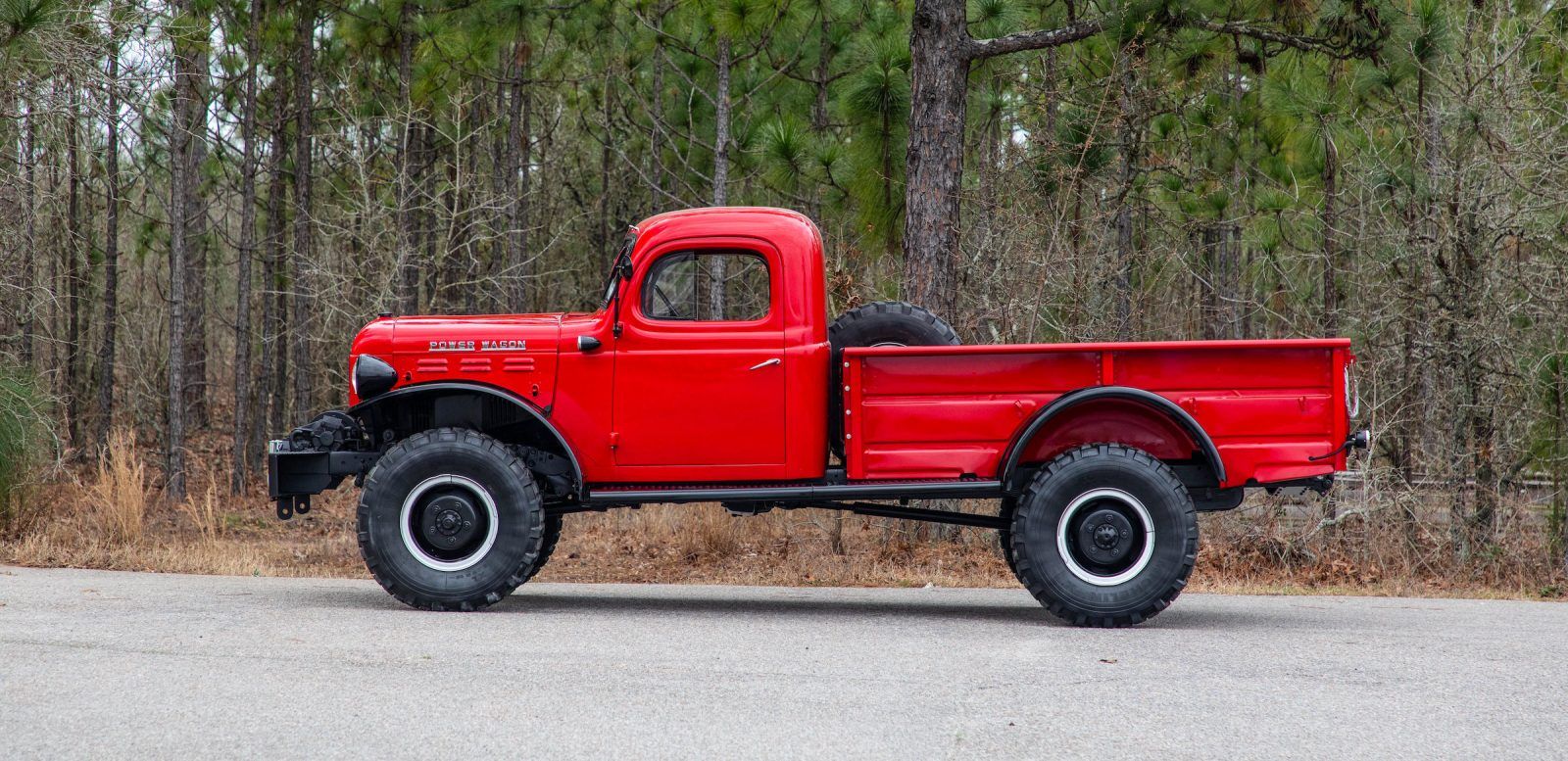 Looking Back At The First Generation Dodge Ram T137 flat fender Power Wagon