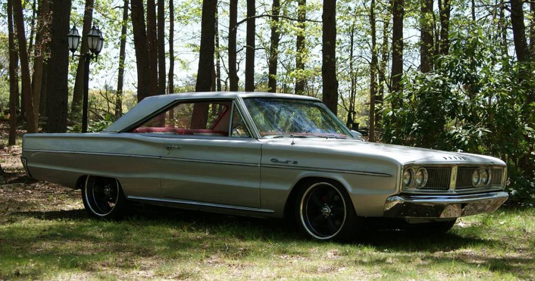 In 1966, The Dodge Coronet Was Redesigned, And The Cars Became Shorter And Wider With Bold Design Cues Like A Mesh Grille With Square Headlamps