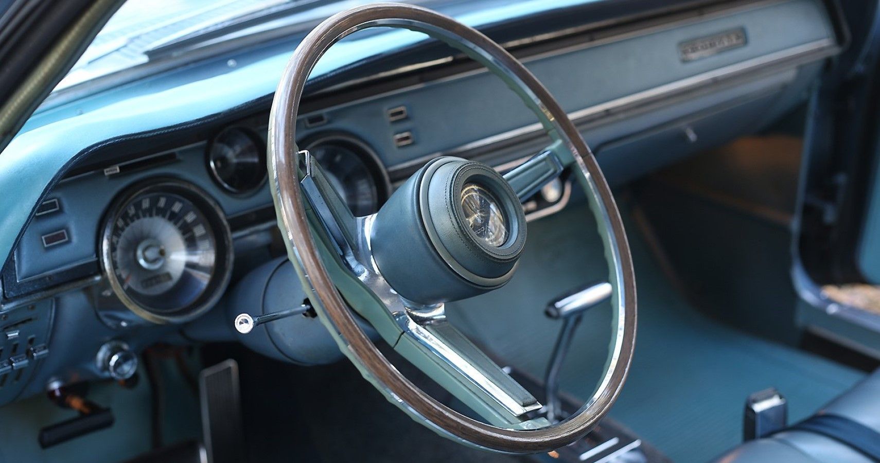 1967 Mercury Cougar Interior Dashboard View