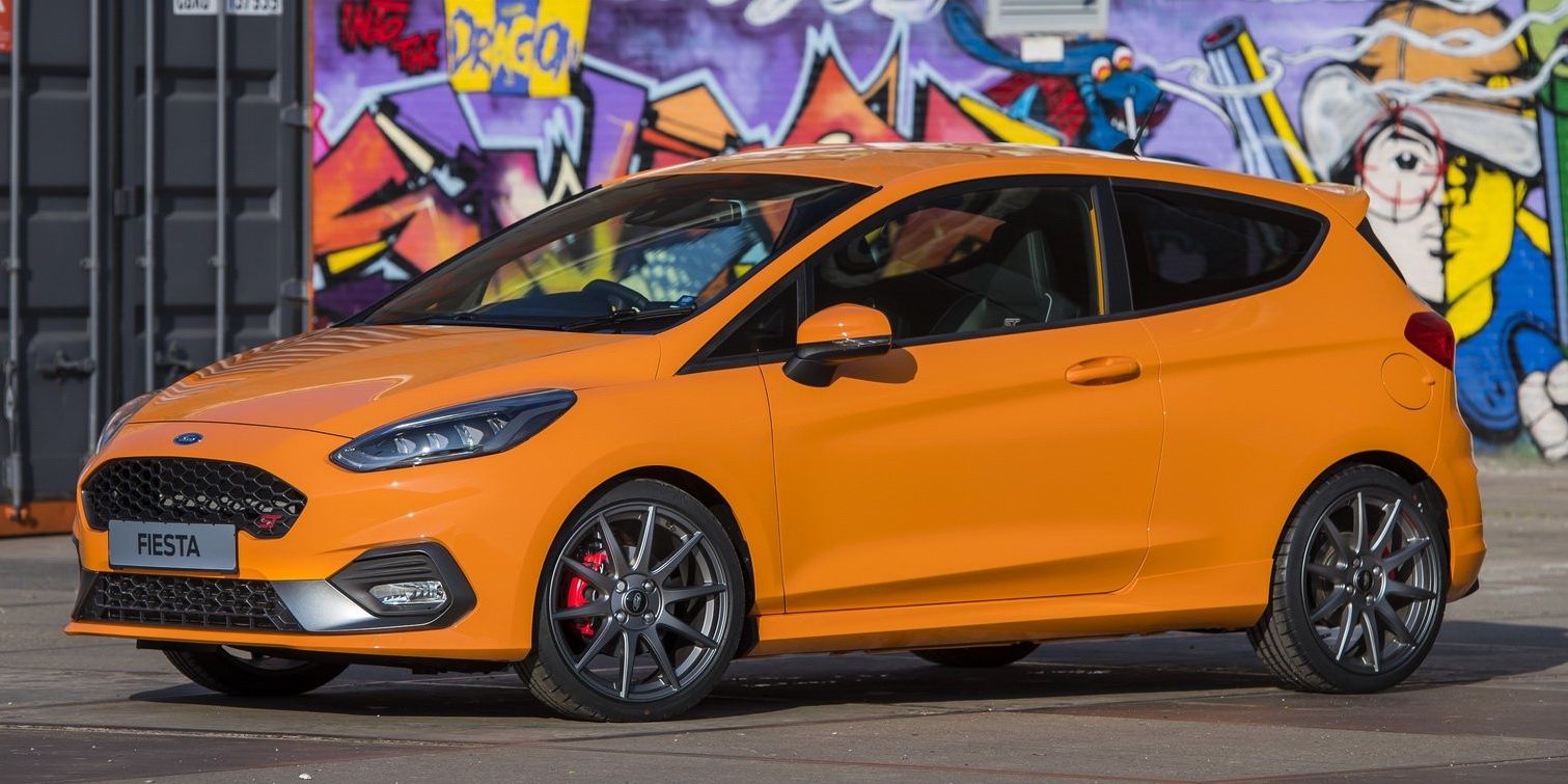 2020 Orange Ford Fiesta ST Performance Edition