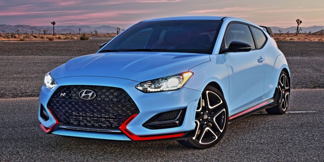2020 Hyundai Veloster Front View