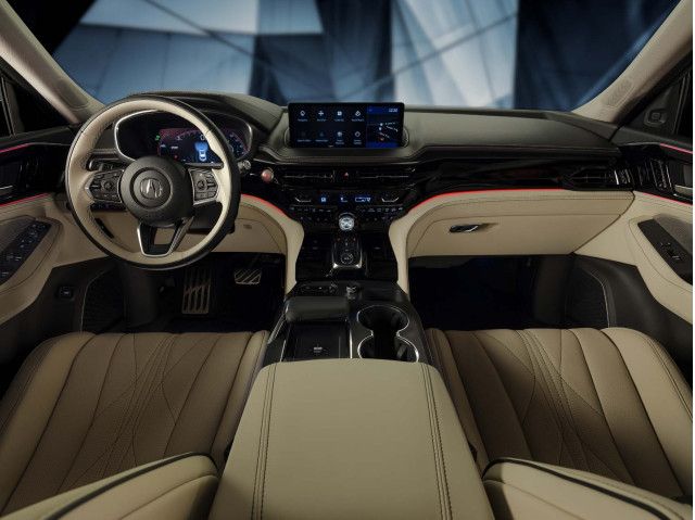 What the 2022 Acura MDX looks like inside.