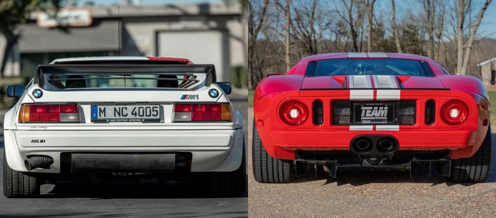 Extreme Auction Dilemma: 1980 BMW M1 Vs 2005 Ford GT