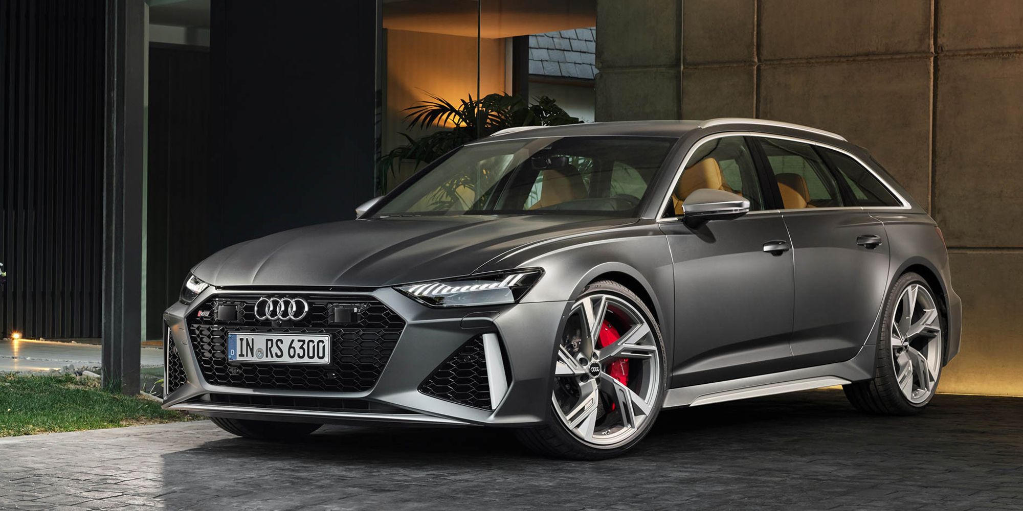The new RS6 Avant in gray
