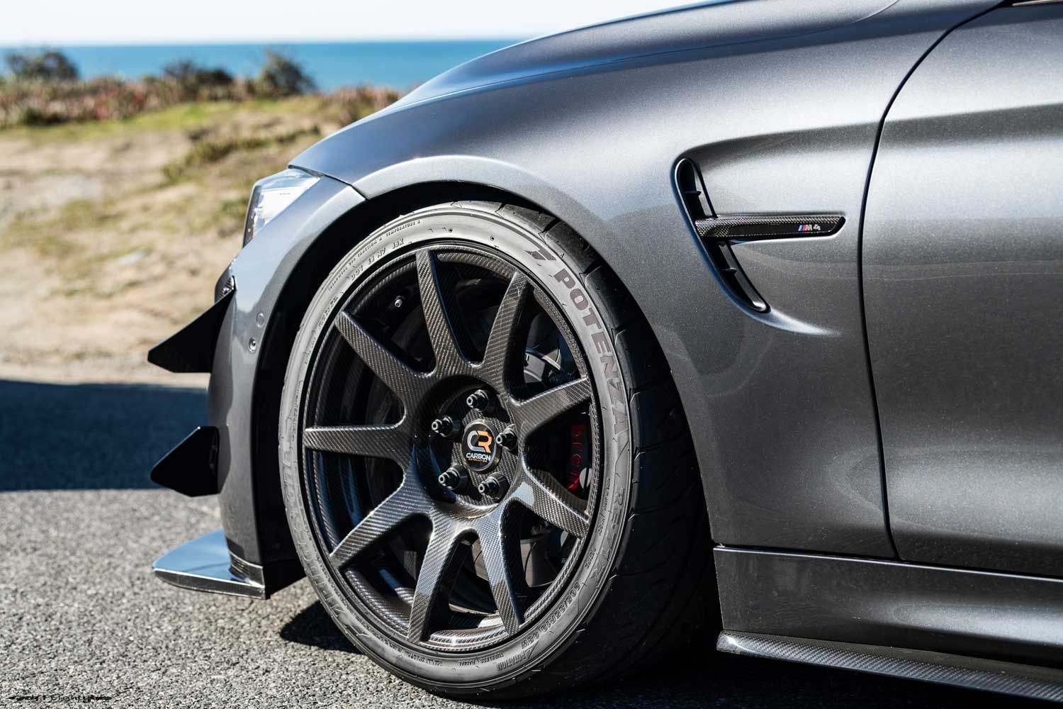 BMW M4 GTS carbon fiber wheels
