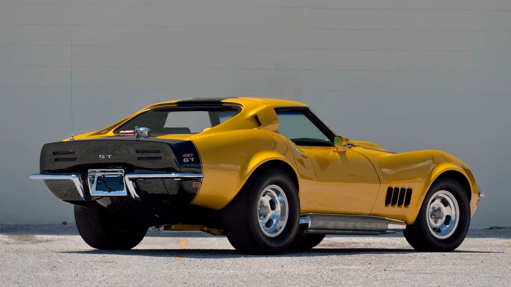 Phase III GT Corvette Baldwin-Motion (Yellow)  Rear